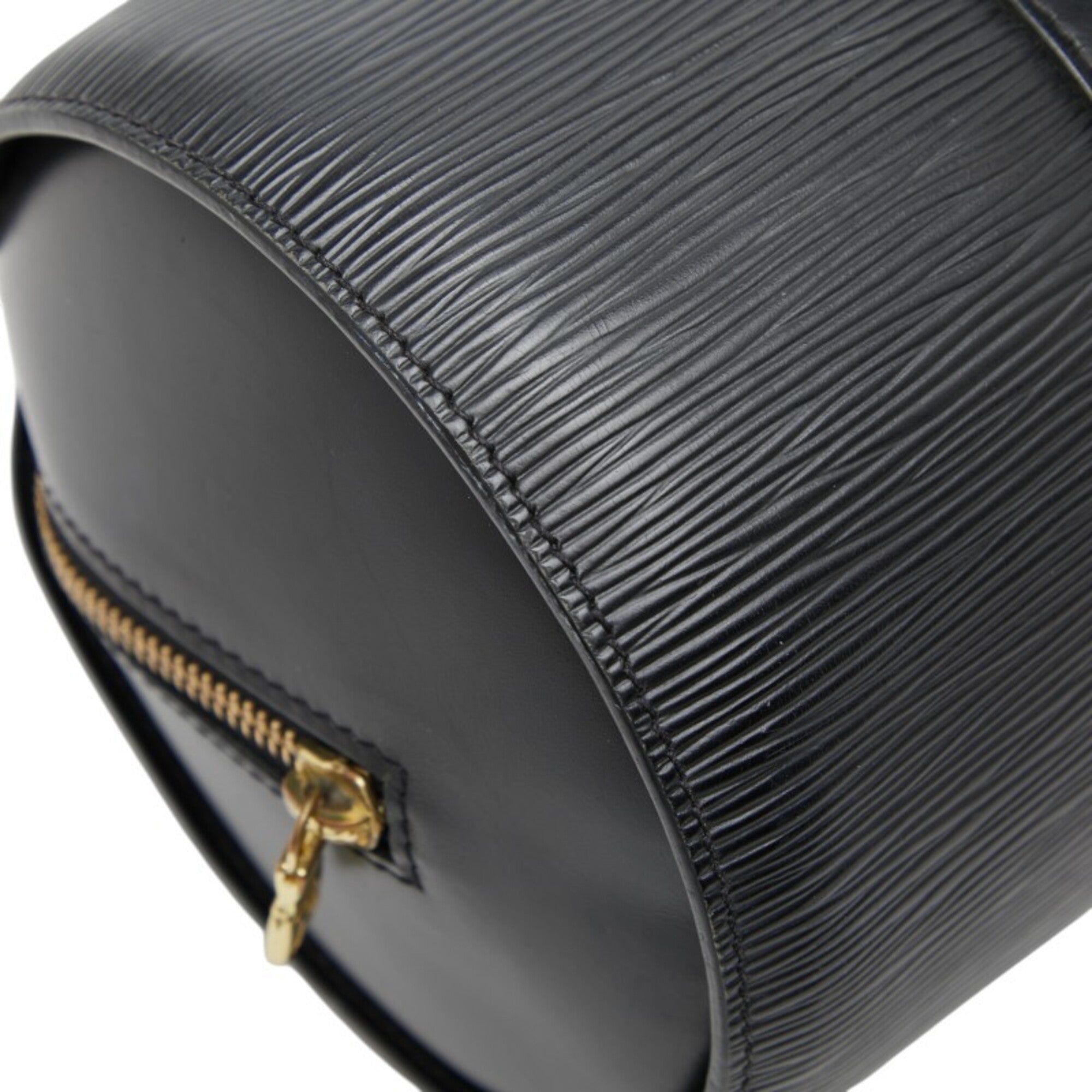 Louis Vuitton Black Noir Leather Handbag (Pre-Owned)