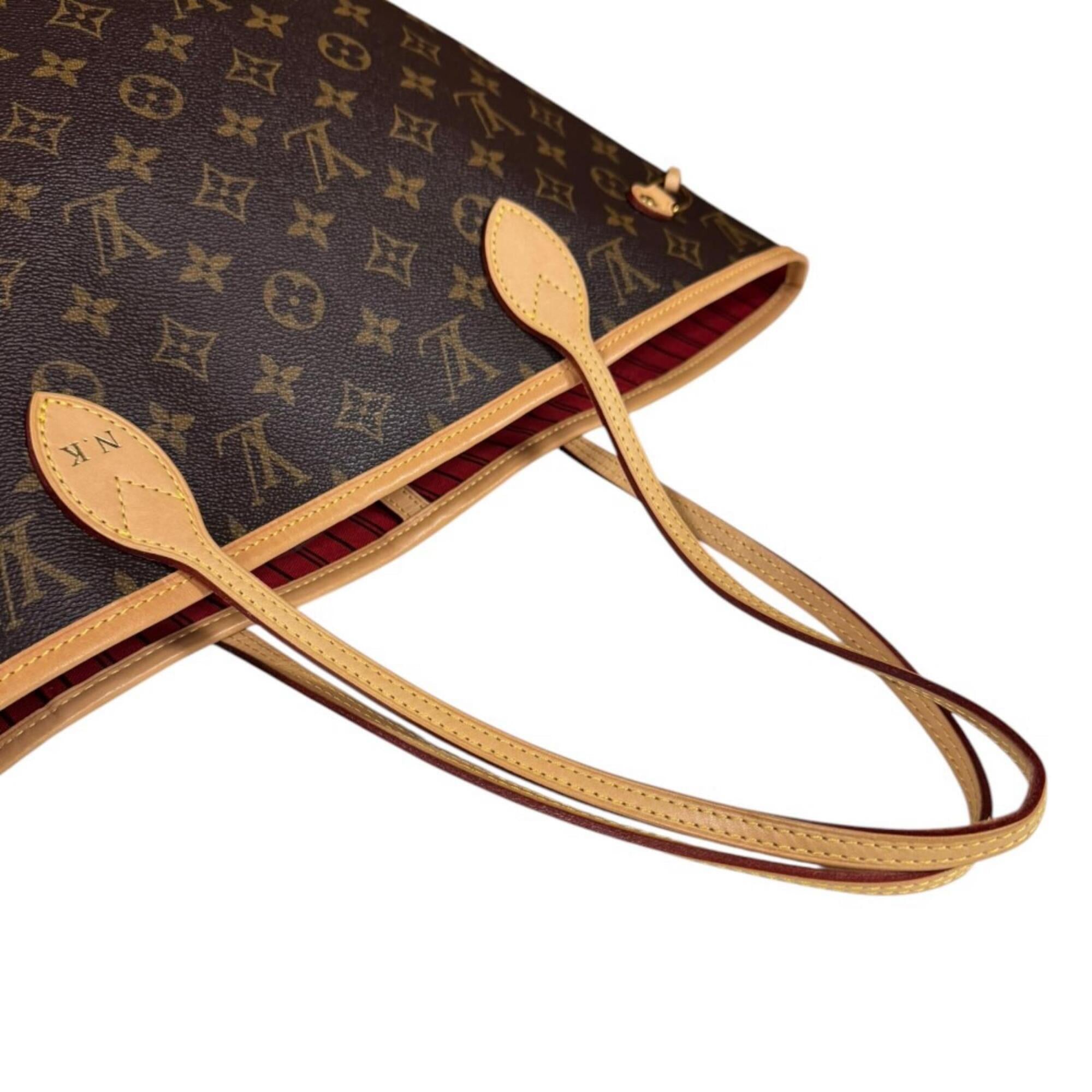 Louis Vuitton Brown Cerise Monogram Canvas Tote Bag (Pre-Owned)