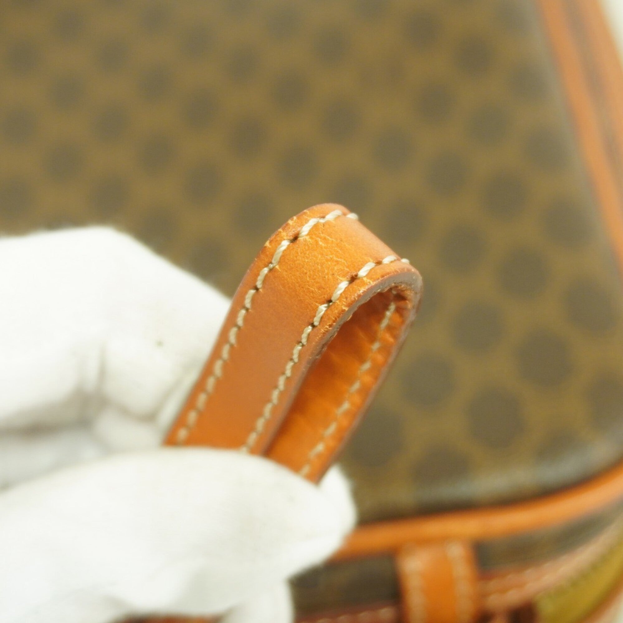 Celine Brown Pvc Clutch Bag (Pre-Owned)