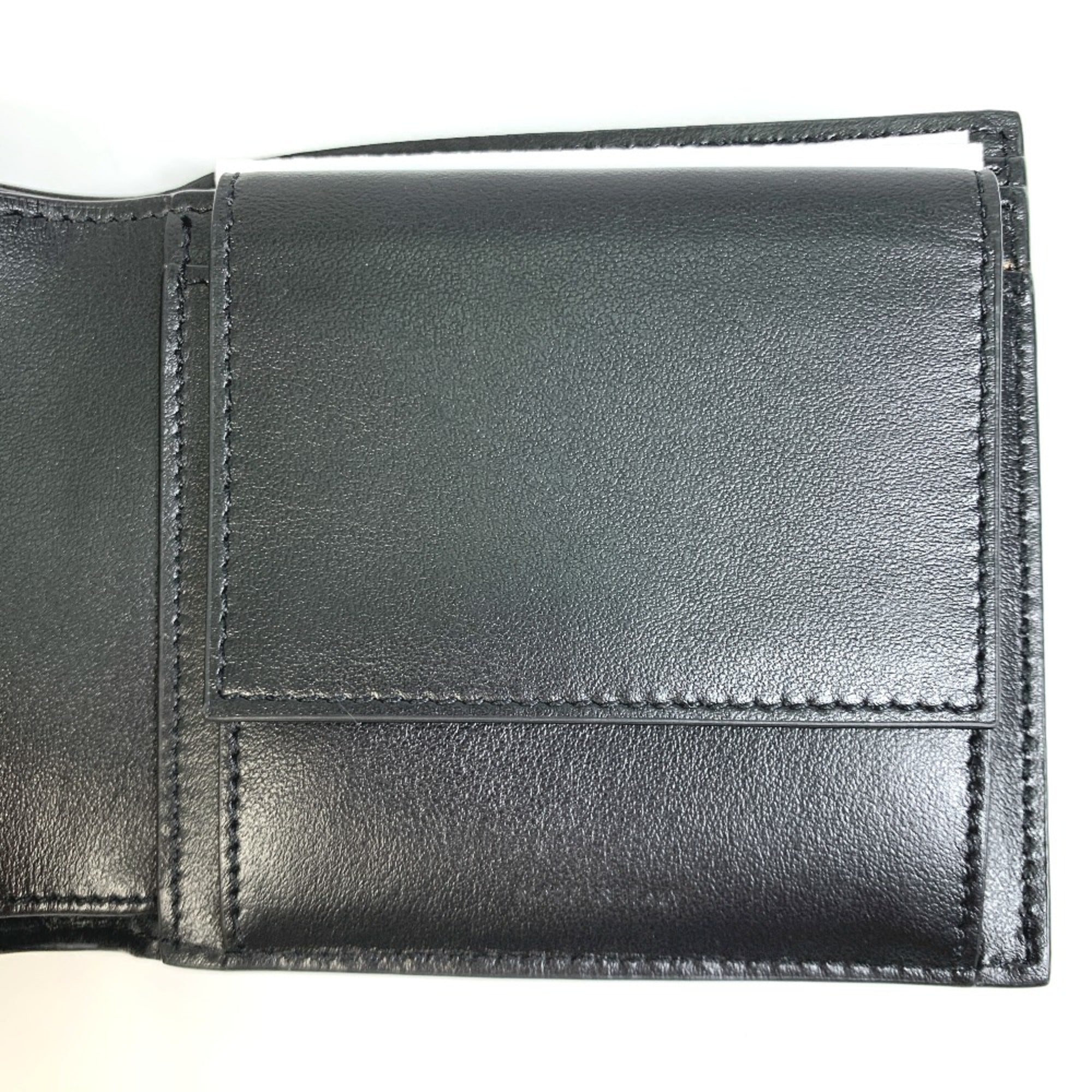 Celine Black Leather Wallet (Bi-Fold) (Pre-Owned)