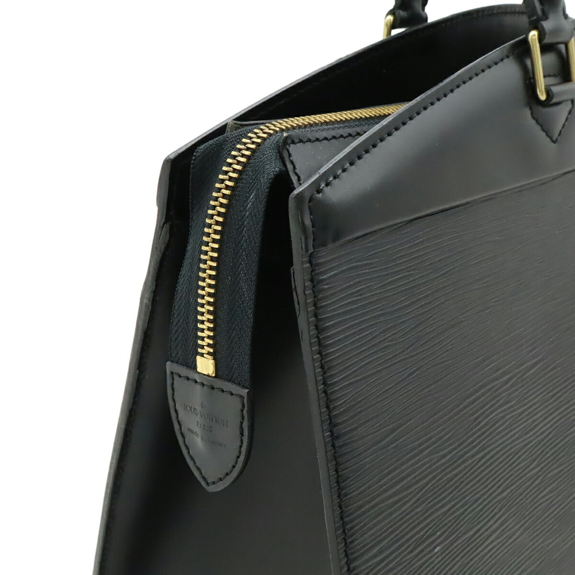 Louis Vuitton Noir Epi Leather Handbag (Pre-Owned)