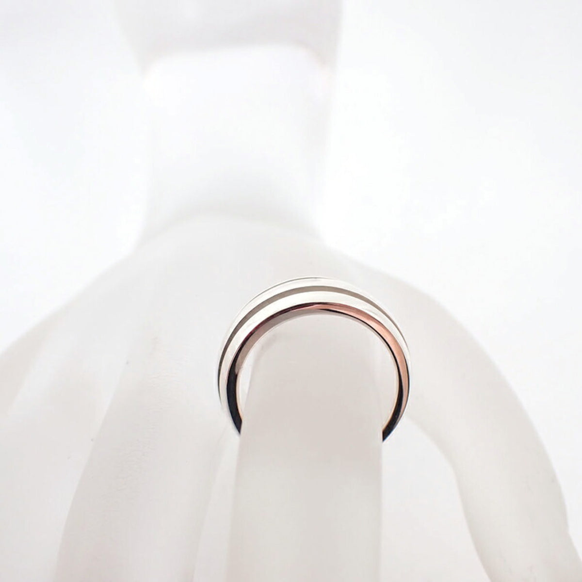 Tiffany Sterling Silver 925 Band Ring (Pre-Owned)