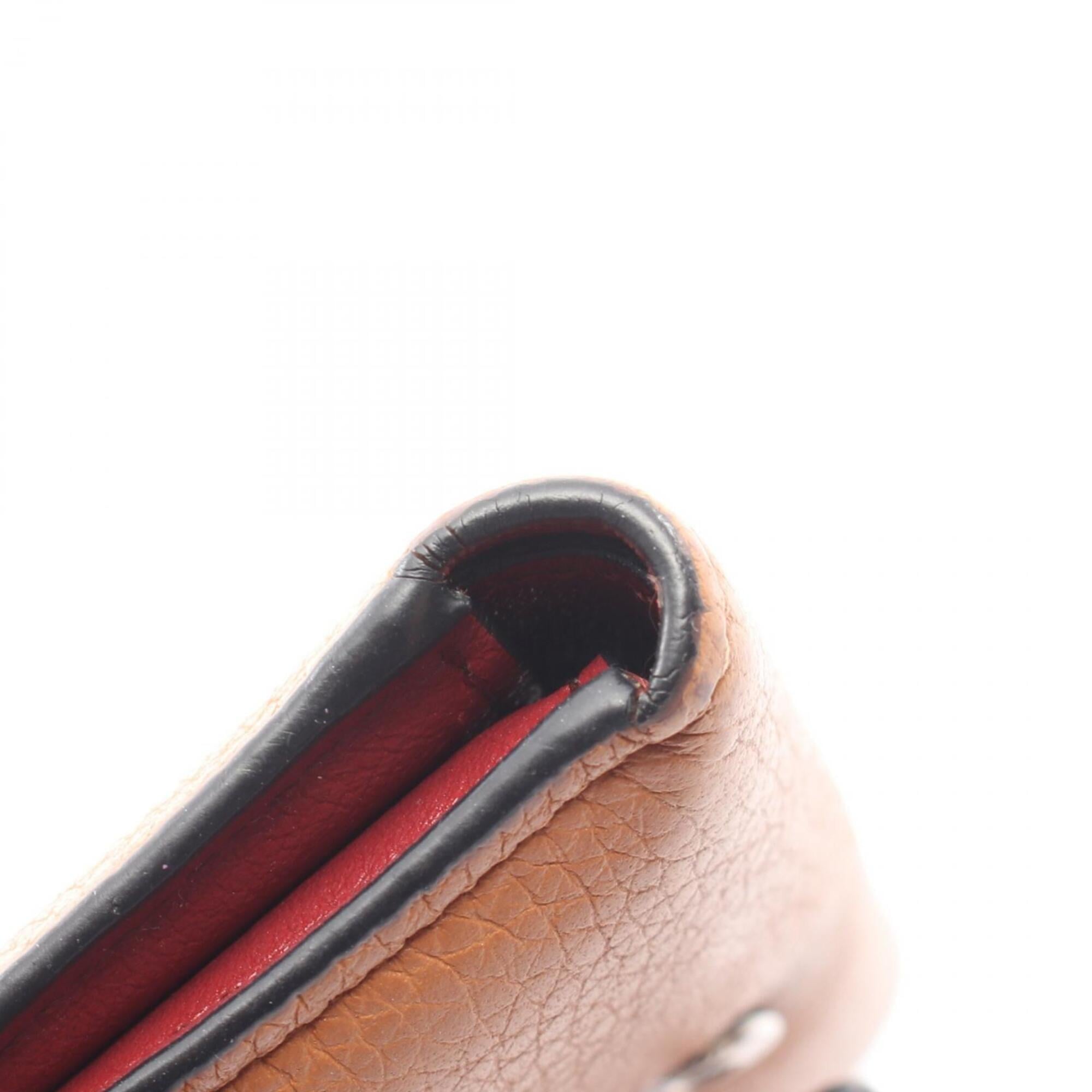 Loewe Brown Leather Wallet (Tri-Fold) (Pre-Owned)