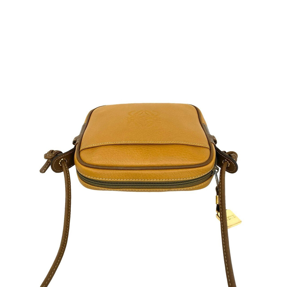 Loewe Brown Camel Leather Pochette Shoulder Bag (Pre-Owned)