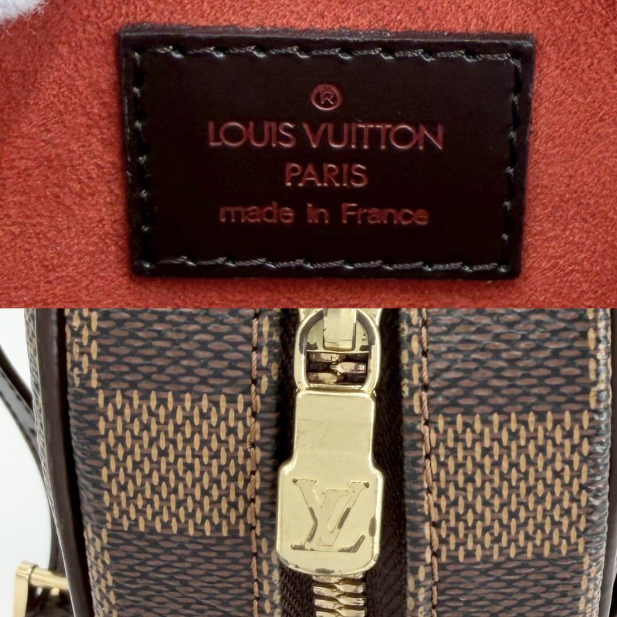 Louis Vuitton Brown Damier Canvas Shoulder Bag (Pre-Owned)