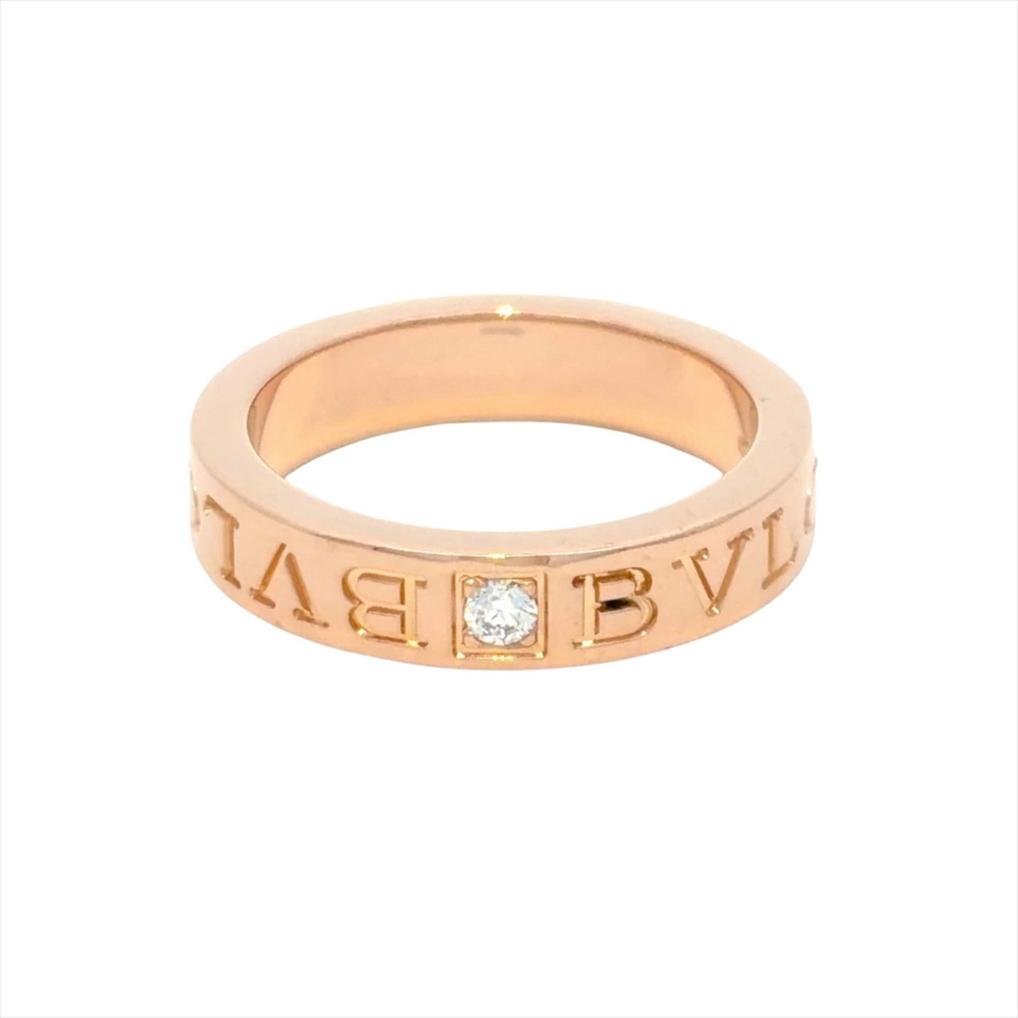 Bvlgari Pink Gold Pink Gold (18K) Band Ring (Pre-Owned)