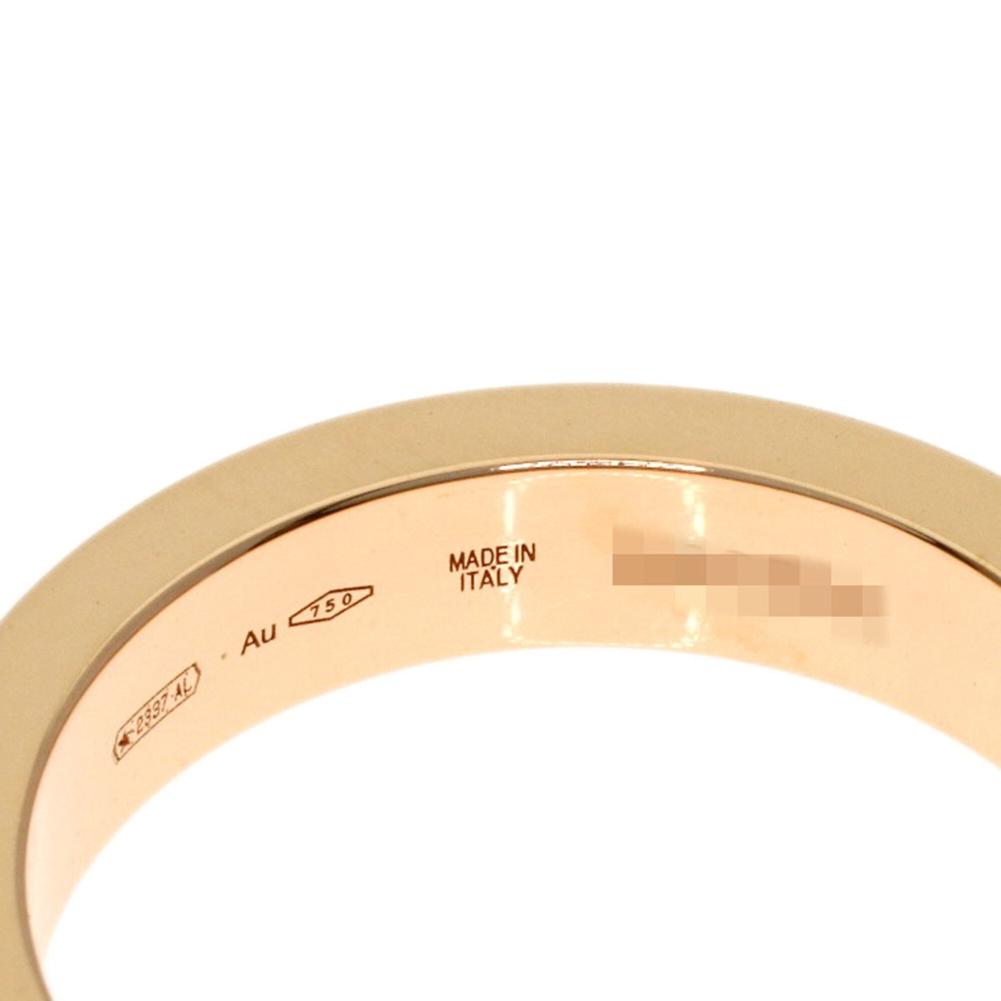 Bvlgari Pink Gold Pink Gold (18K) Band Ring (Pre-Owned)