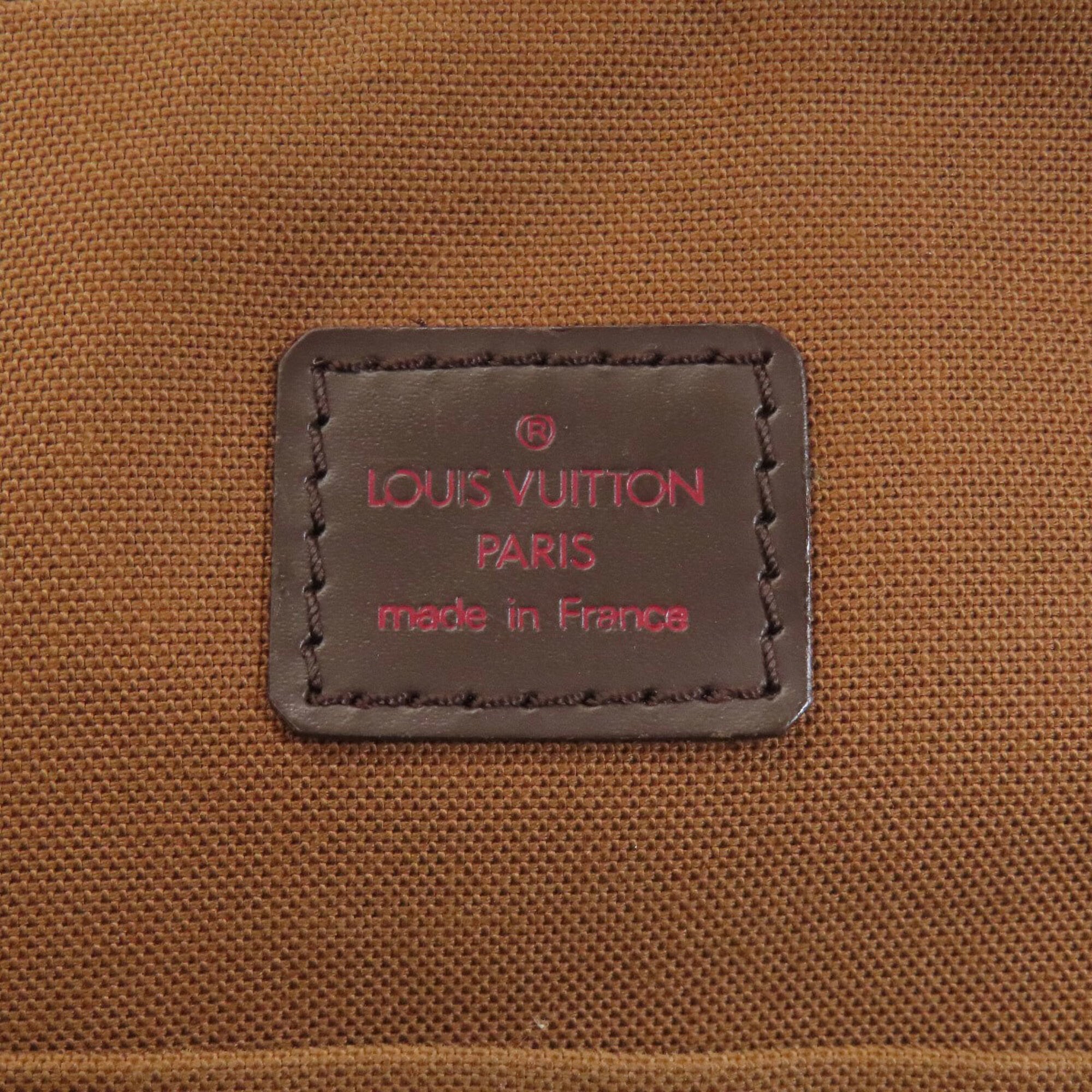 Louis Vuitton Damier Canvas Ebene Damier Canvas Shoulder Bag (Pre-Owned)
