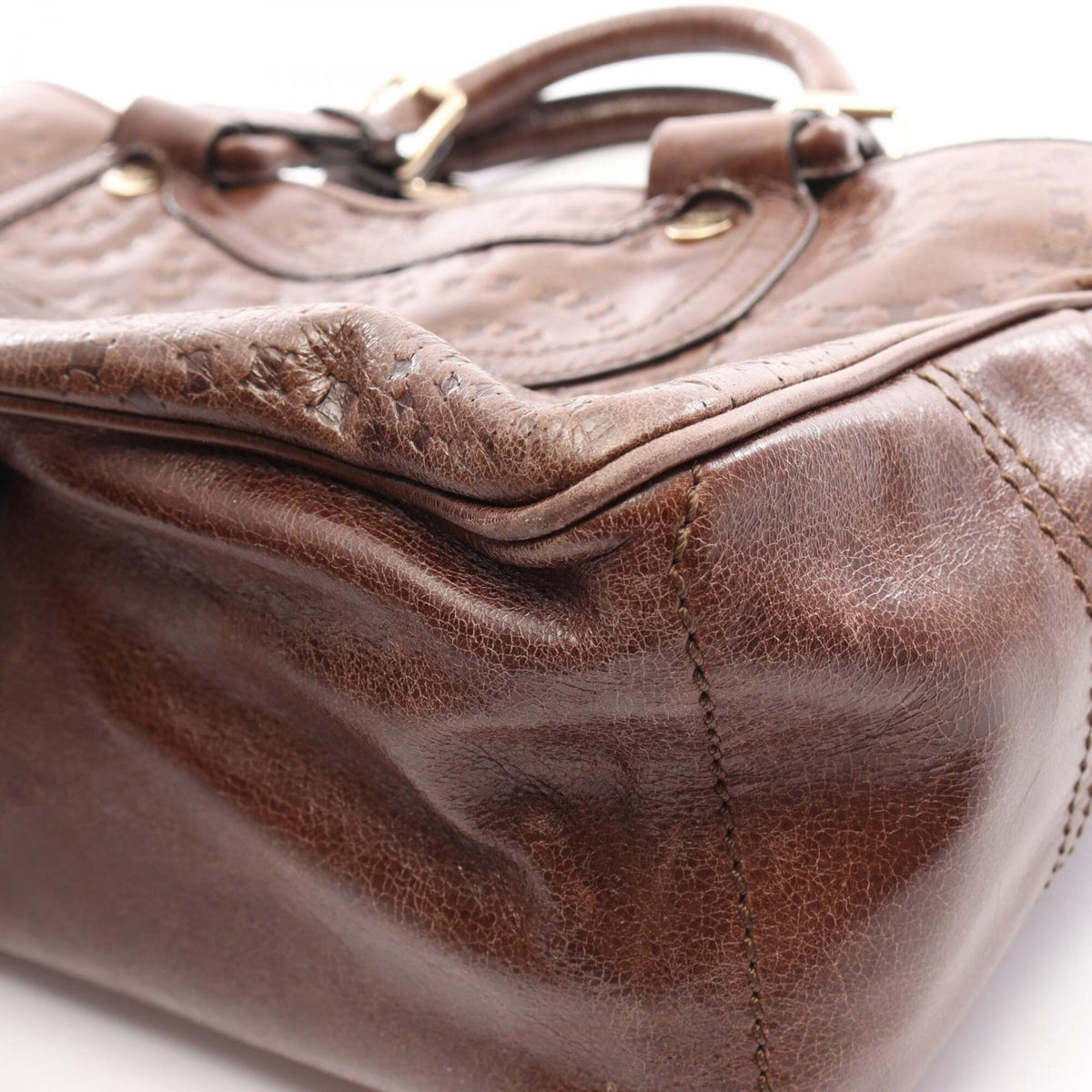 Celine Brown Leather Handbag (Pre-Owned)