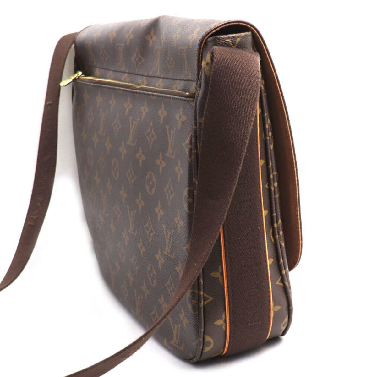 Louis Vuitton Brown Monogram Shoulder Bag (Pre-Owned)
