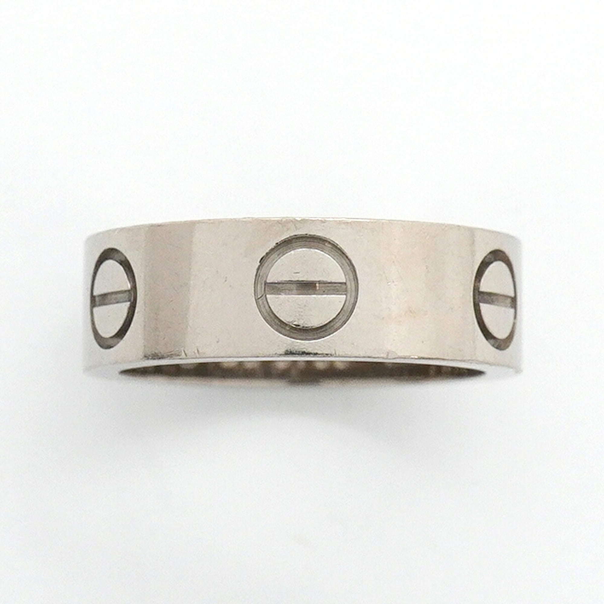 Cartier White Gold (18K) Band Ring (Pre-Owned)