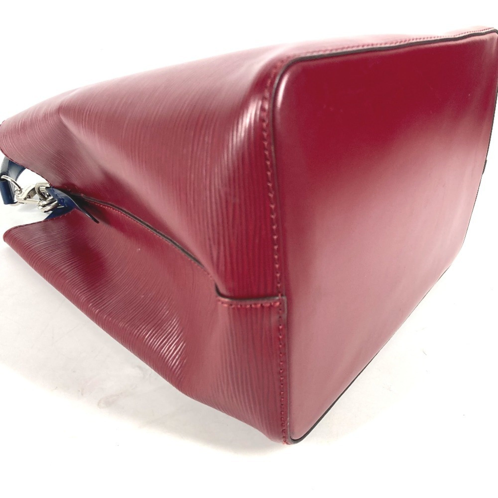 Louis Vuitton Blue Wine Epi Leather Handbag Shoulder Bag (Pre-Owned)