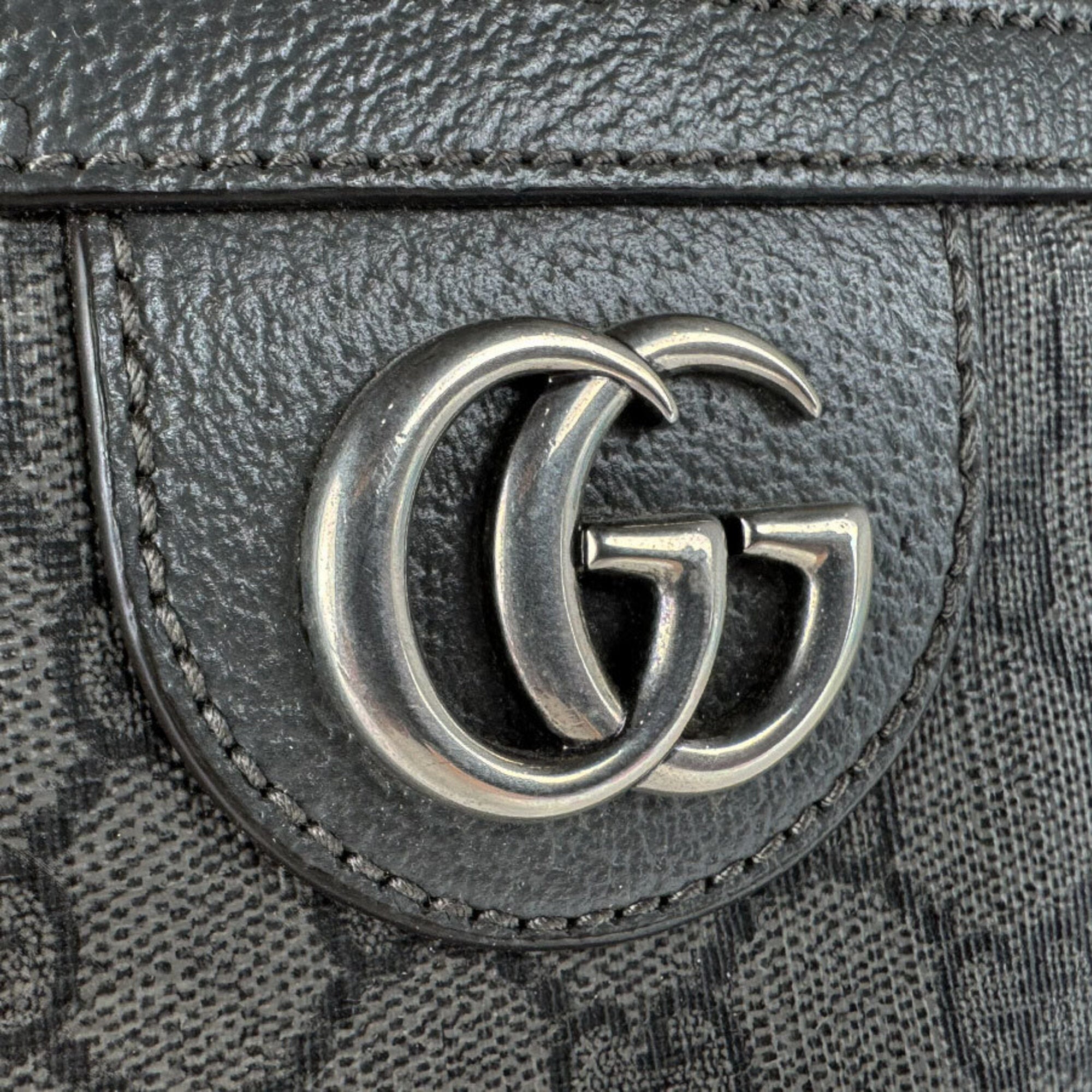 Gucci Gray Gg Supreme Backpack (Pre-Owned)