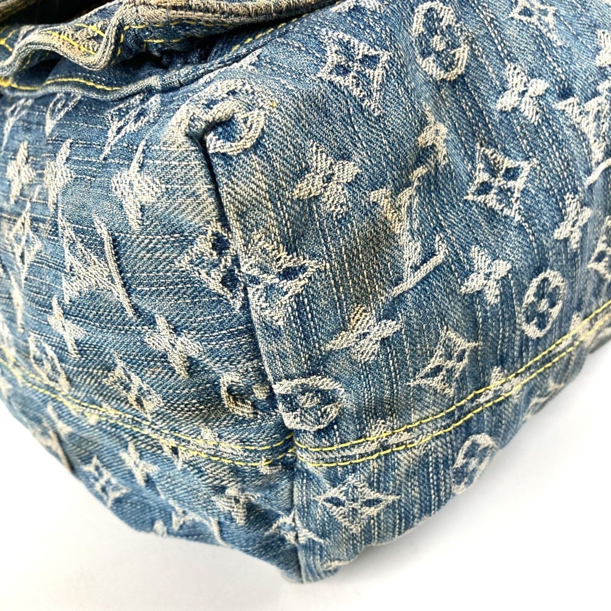 Louis Vuitton Blue Monogram Denim Backpack (Pre-Owned)