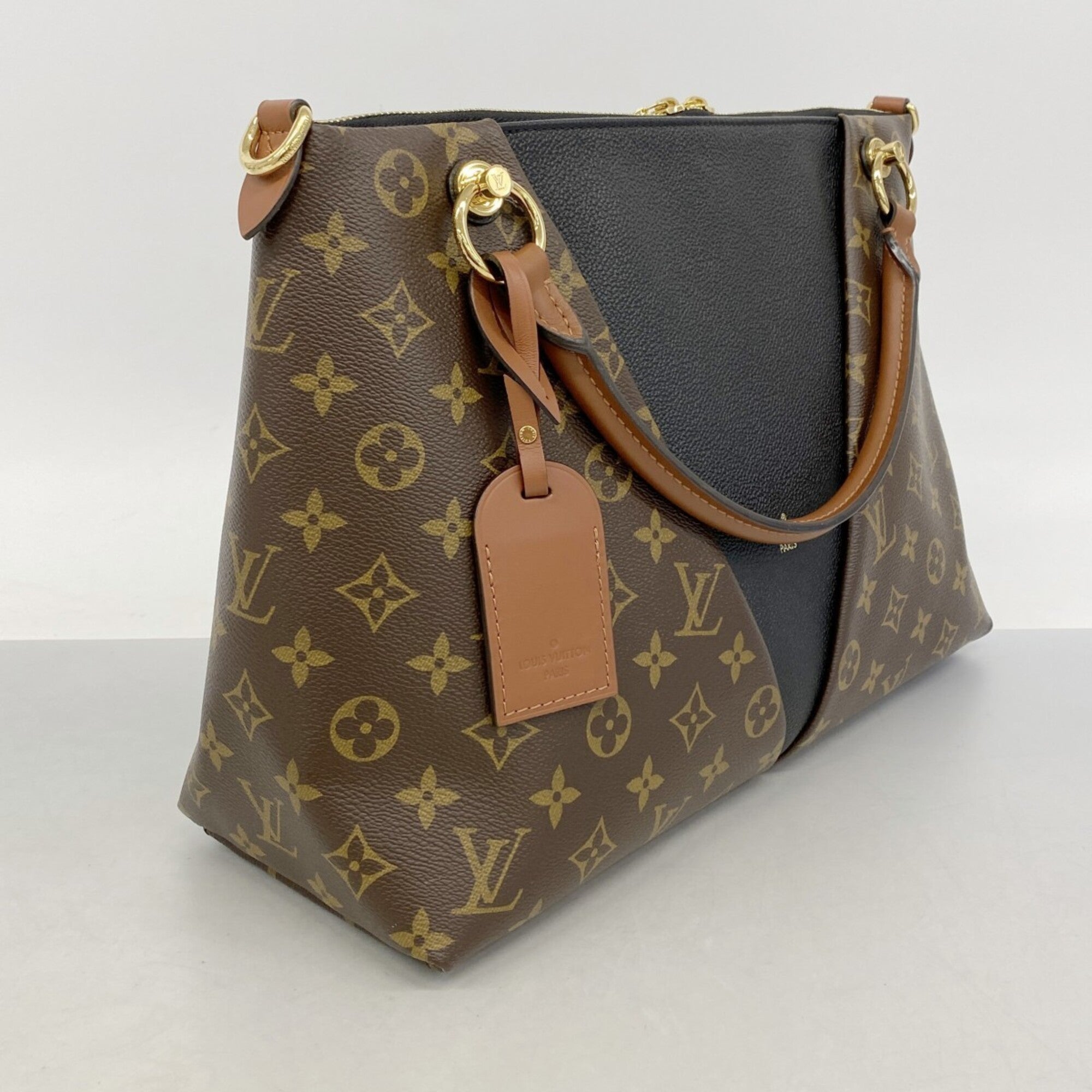 Louis Vuitton Brown Noir Tote Bag (Pre-Owned)