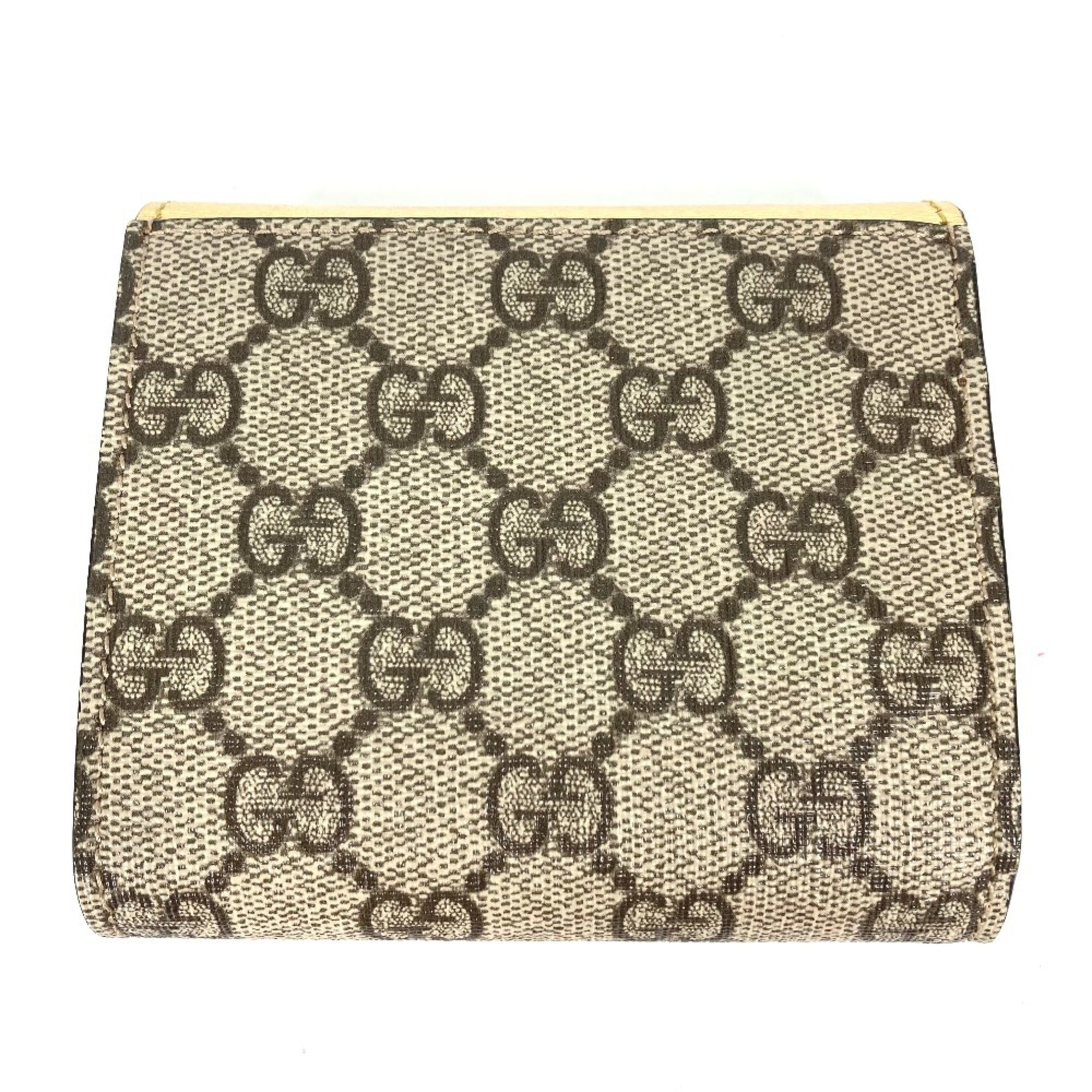 Gucci Beige Leather Wallet (Bi-Fold) (Pre-Owned)
