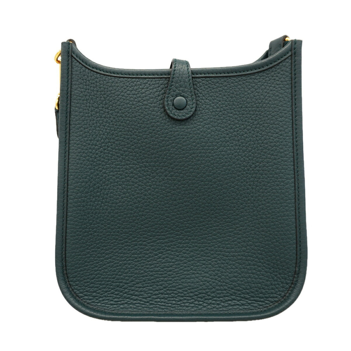 Hermes Blue Taurillon Clemence Leather Shoulder Bag (Pre-Owned)