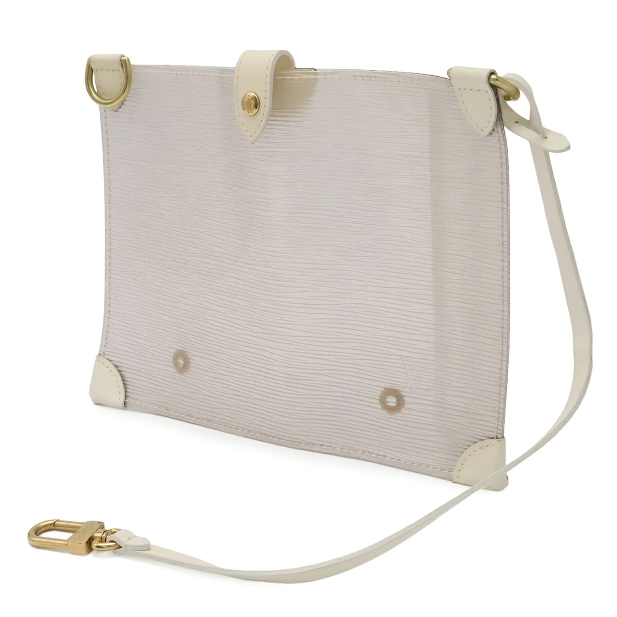 Louis Vuitton Coconut Vinyl Leather Pouch Tote Bag (Pre-Owned)