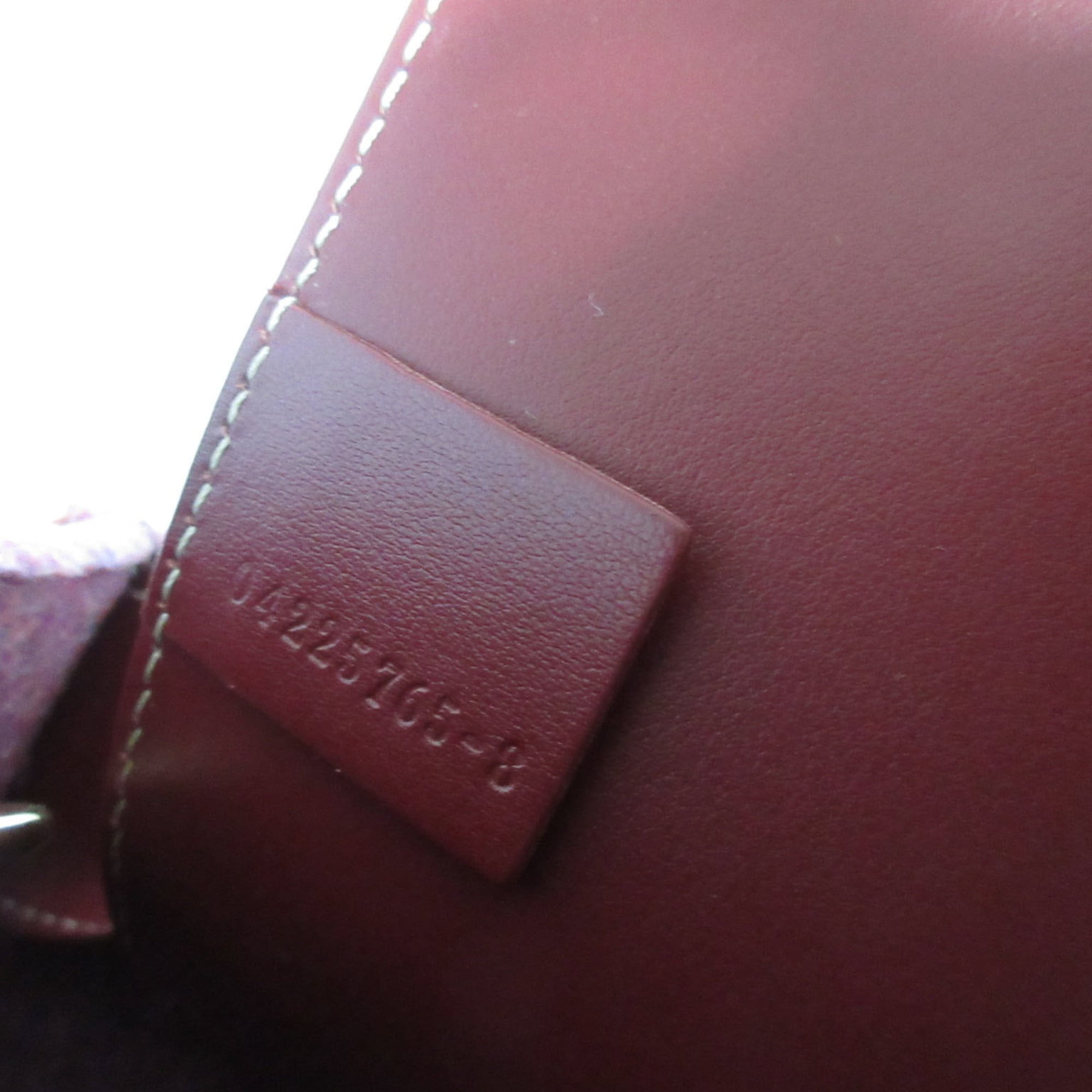 Chloé Red Color Felt Shoulder Bag (Pre-Owned)