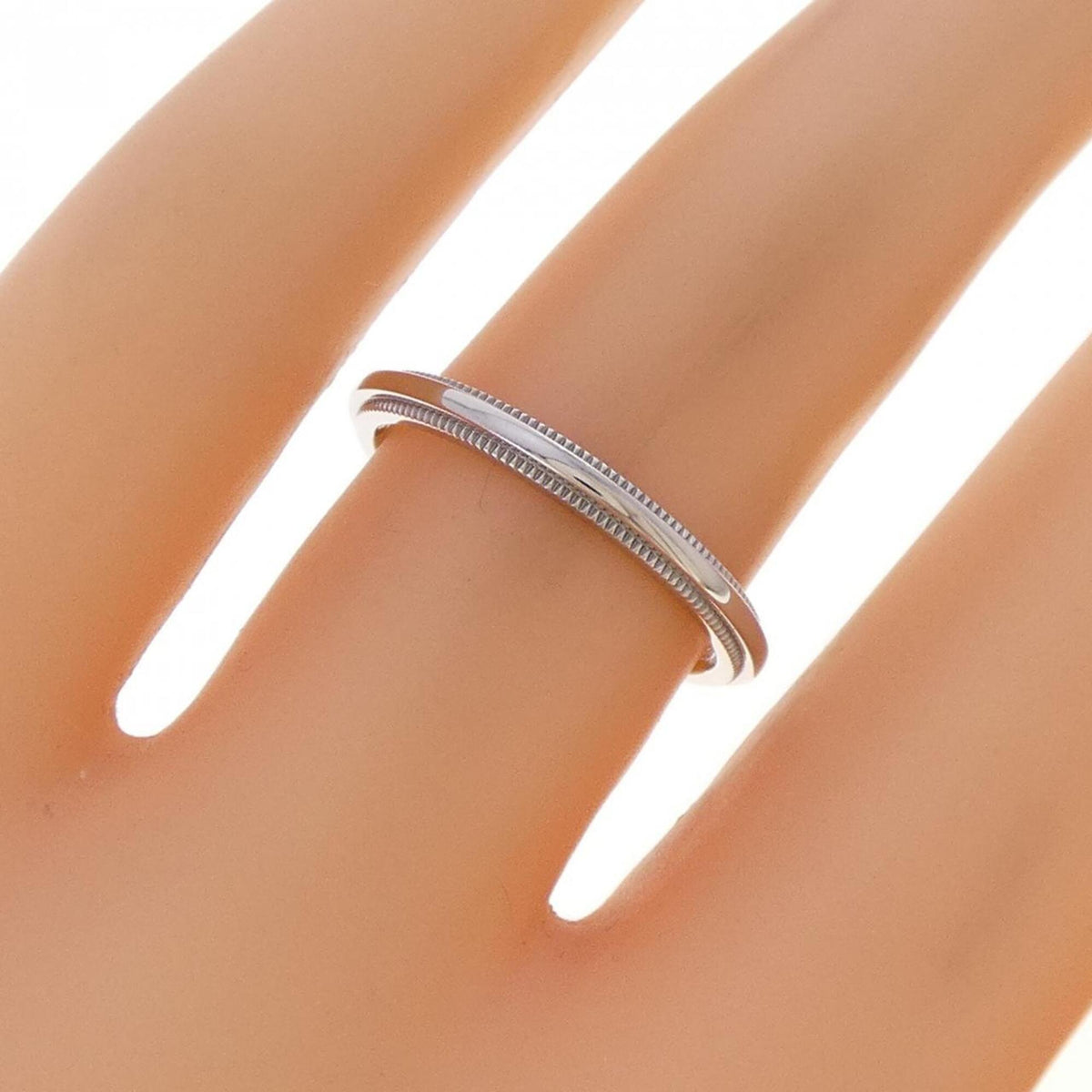 Tiffany Platinum 950 Band Ring (Pre-Owned)