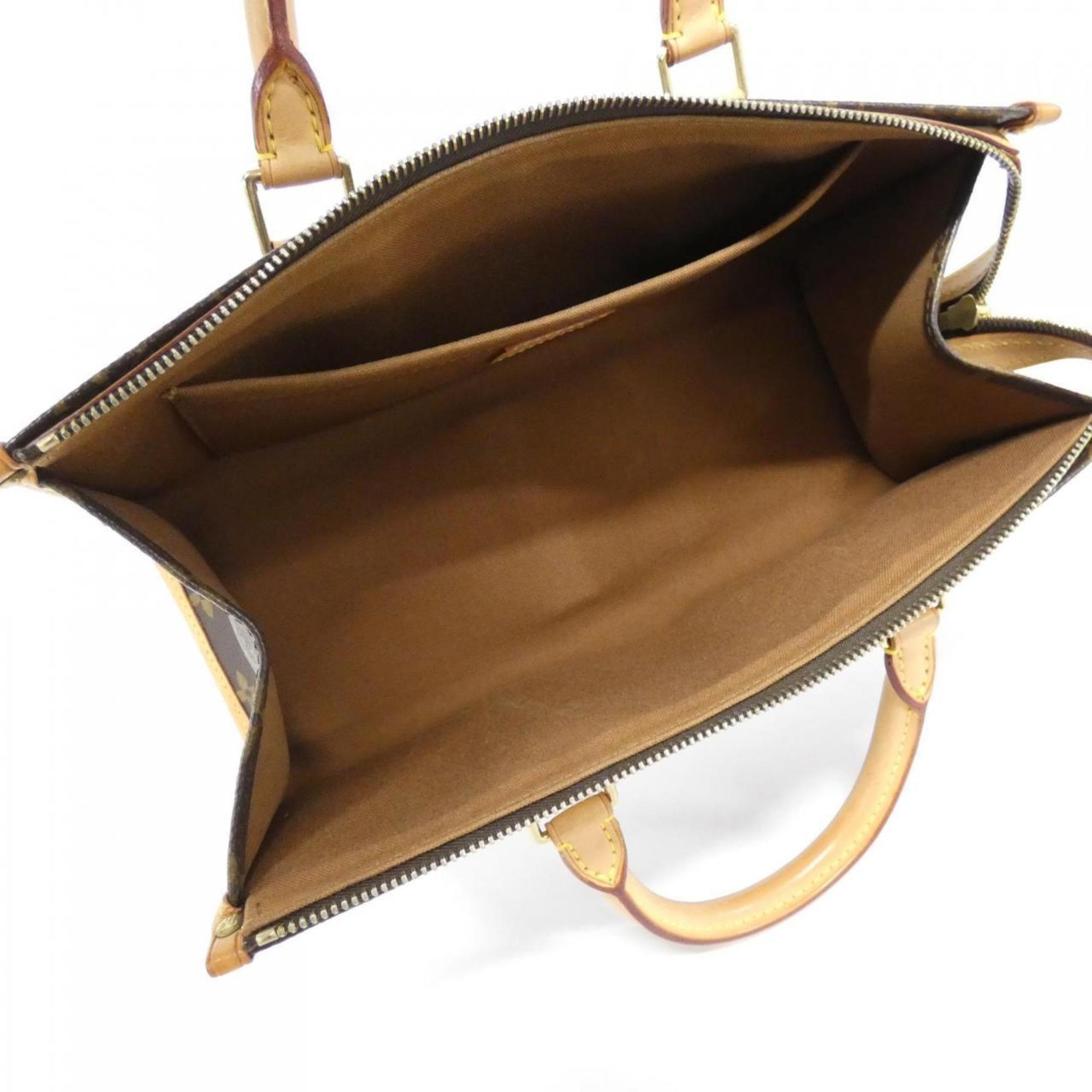 Louis Vuitton Brown Coated Canvas Handbag (Pre-Owned)