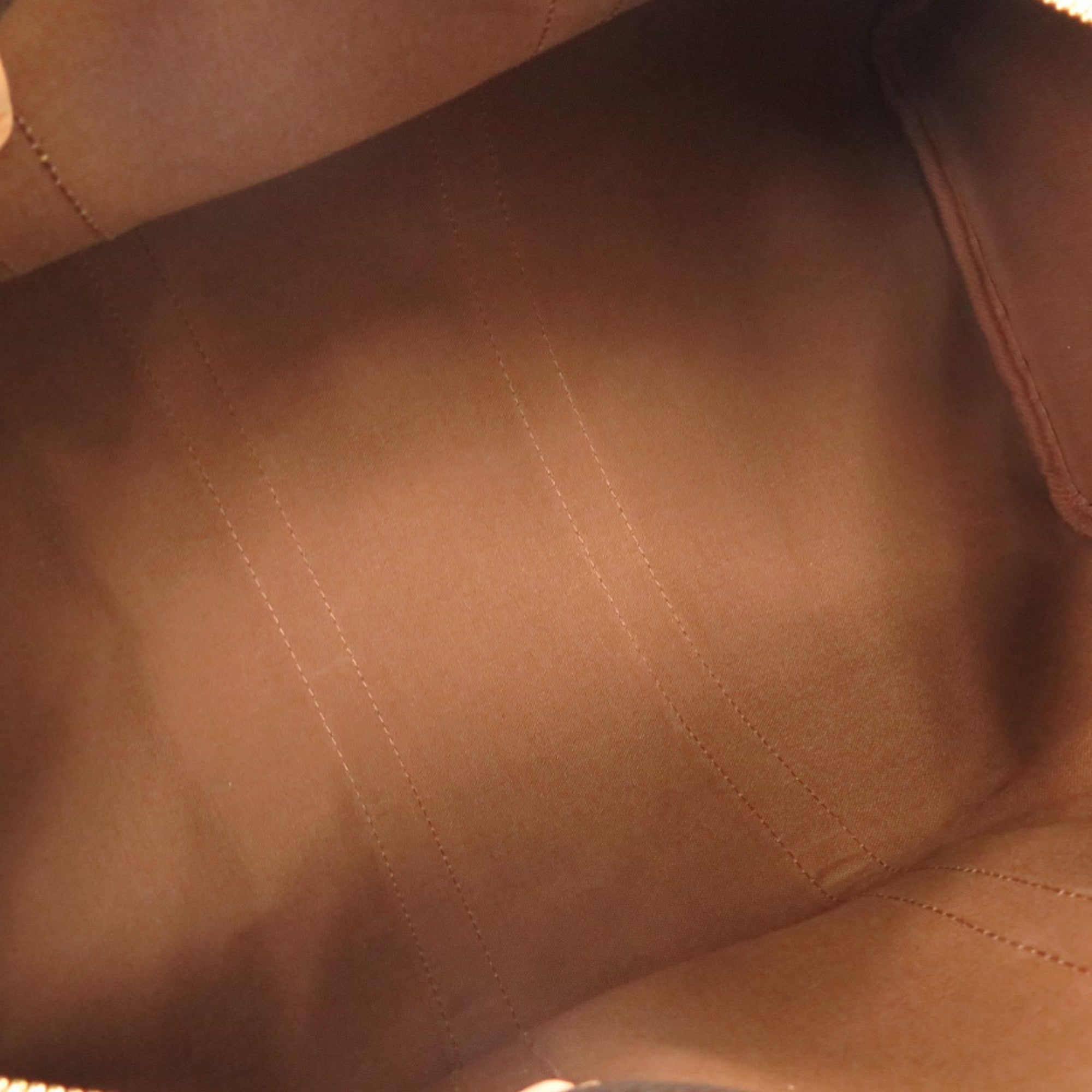 Louis Vuitton Brown Monogram Canvas Boston Bag (Pre-Owned)