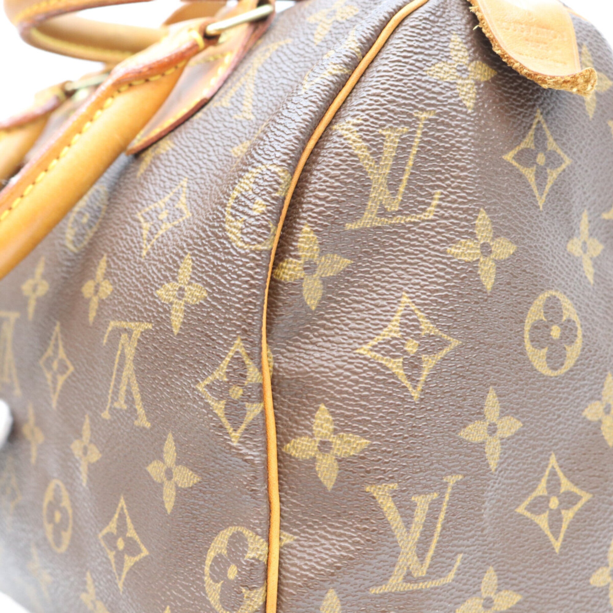 Louis Vuitton Brown Monogram Boston Bag (Pre-Owned)
