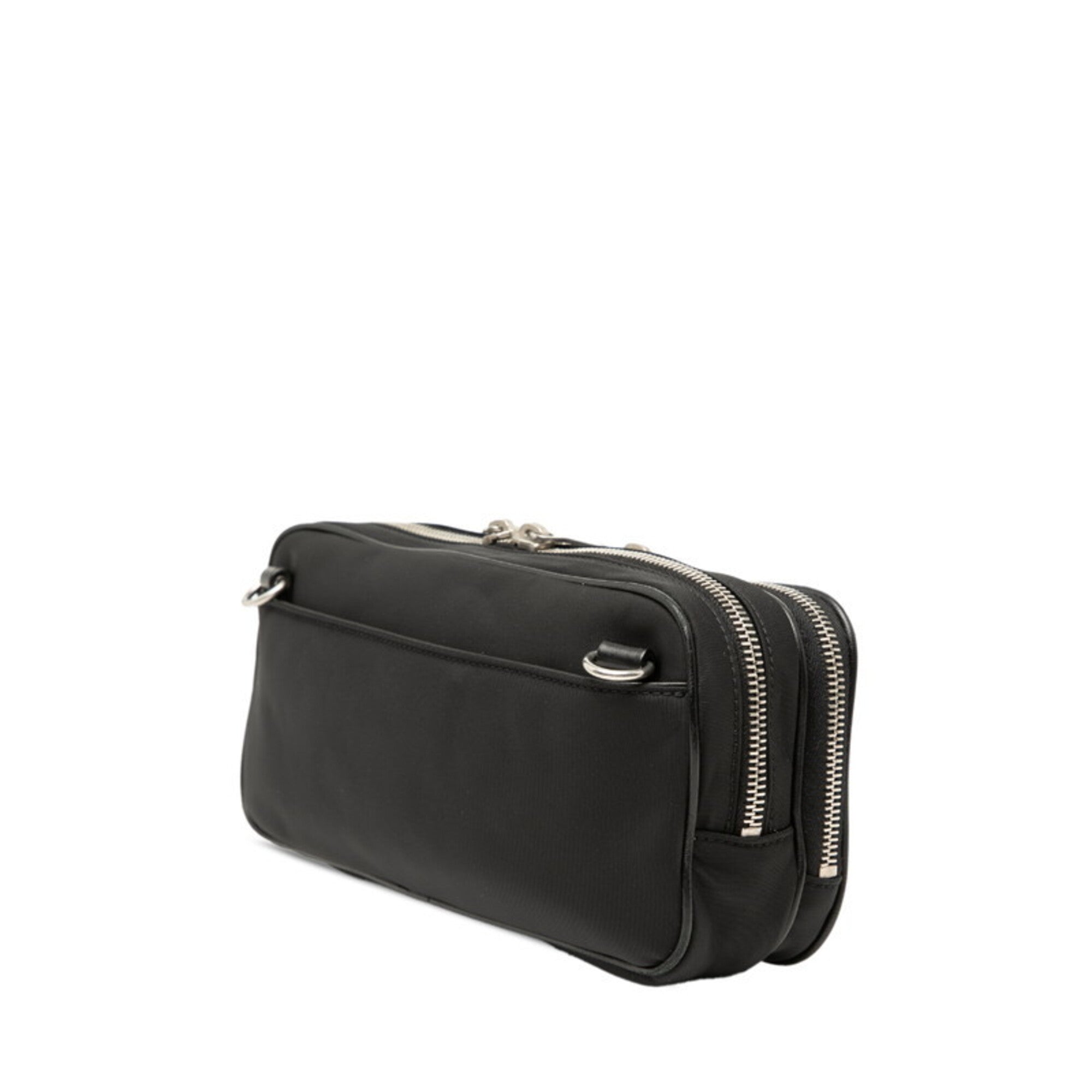 Saint Laurent Black Nylon Patent Leather Shoulder Bag (Pre-Owned)