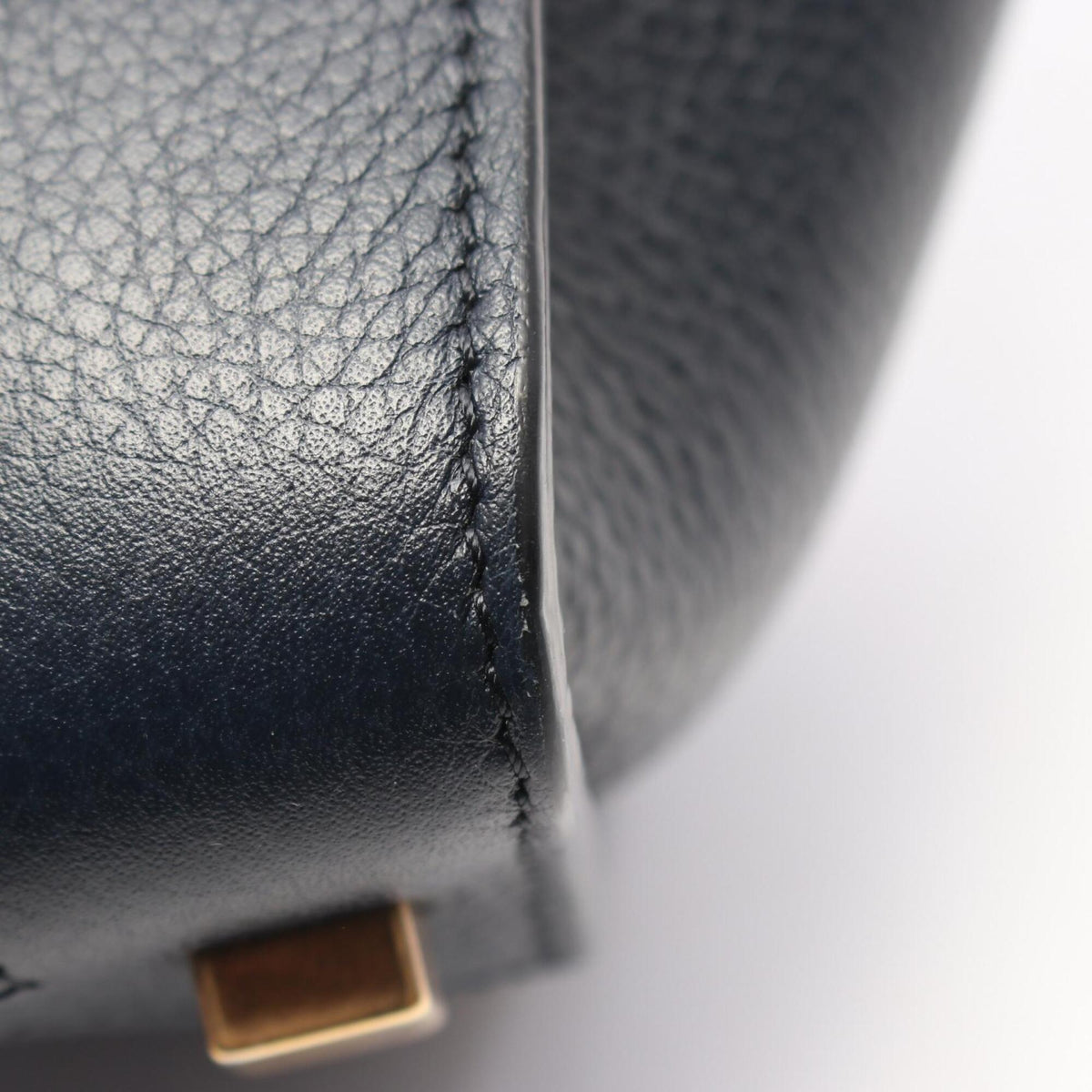 Celine Navy Leather Handbag (Pre-Owned)