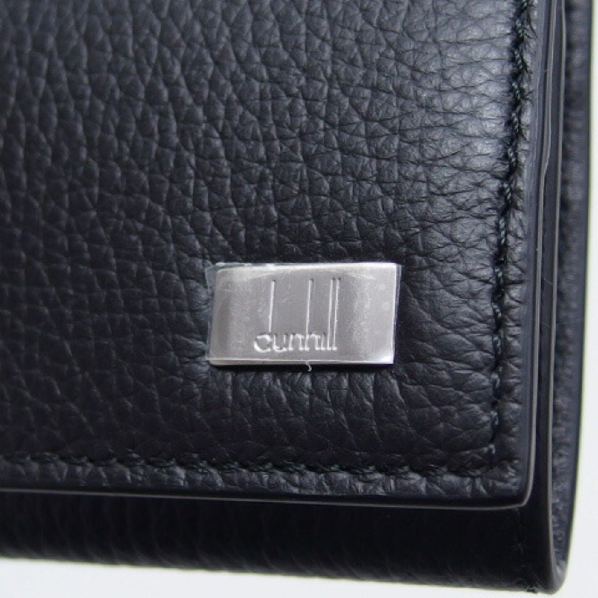 Dunhill Black Leather Coin Purse/Coin Case (Pre-Owned)