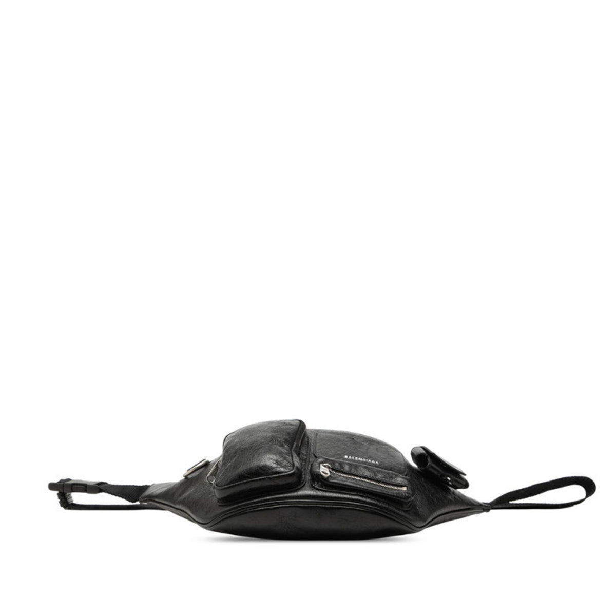 Balenciaga Black Leather Sling Bag (Pre-Owned)