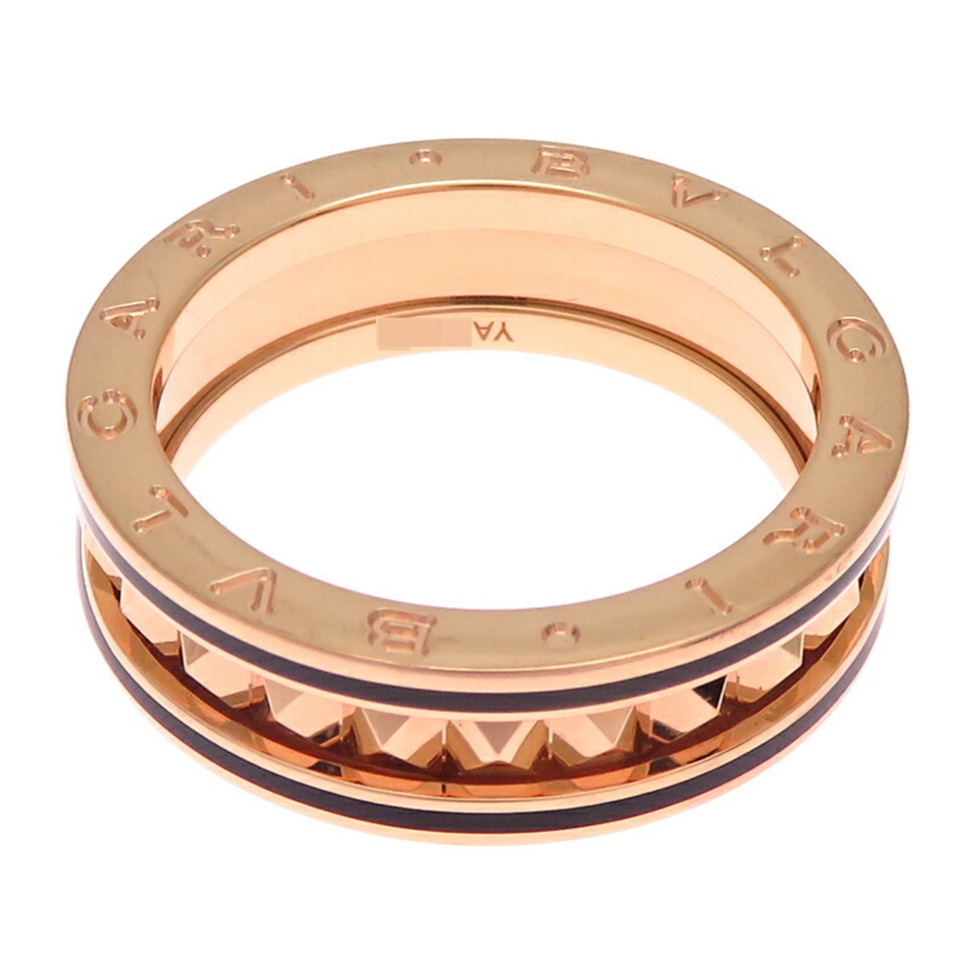 Bvlgari Pink Gold Pink Gold (18K) Band Ring (Pre-Owned)