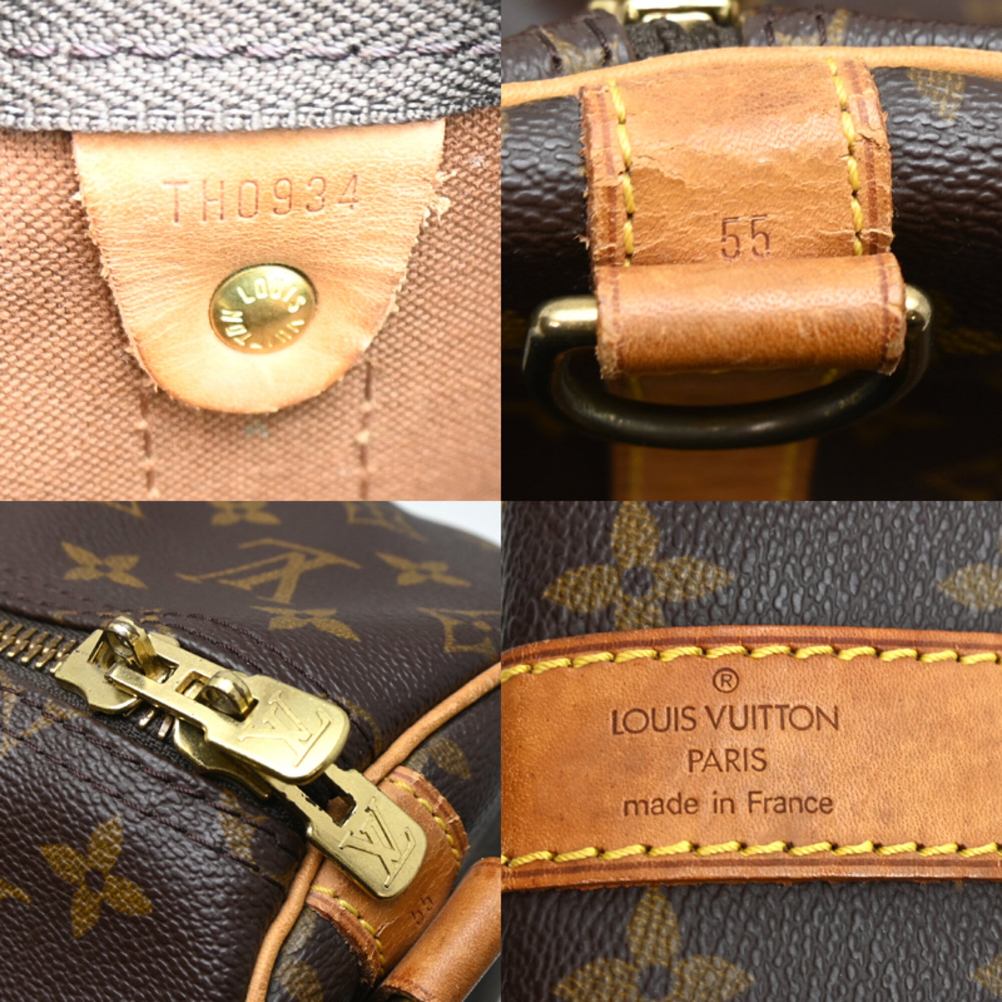 Louis Vuitton Brown Monogram Boston Bag (Pre-Owned)