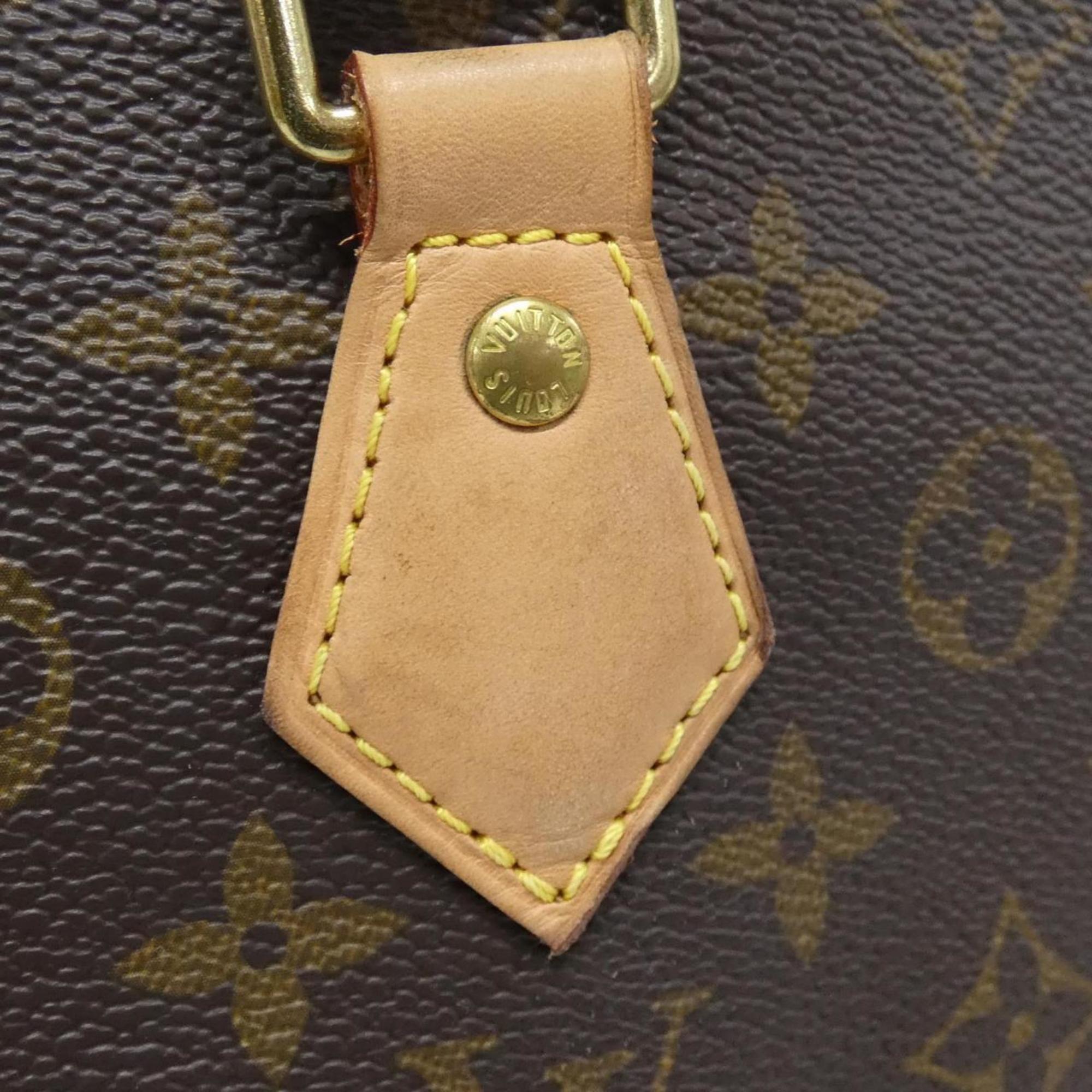 Louis Vuitton Marron Coated Canvas Handbag (Pre-Owned)