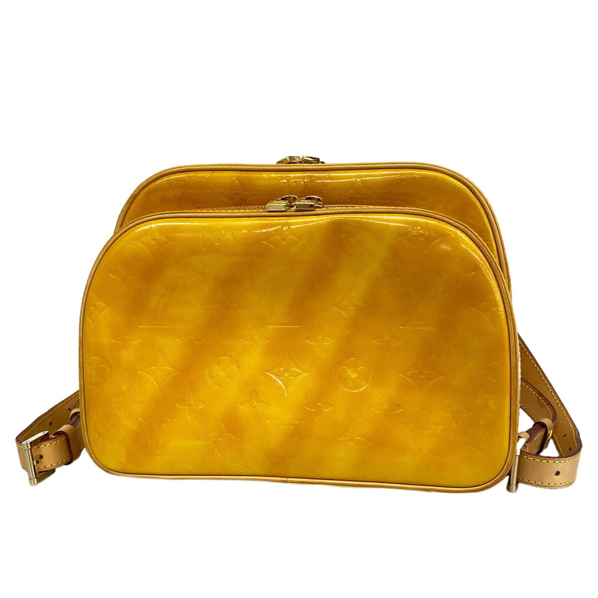 Louis Vuitton Lime Yellow Backpack (Pre-Owned)