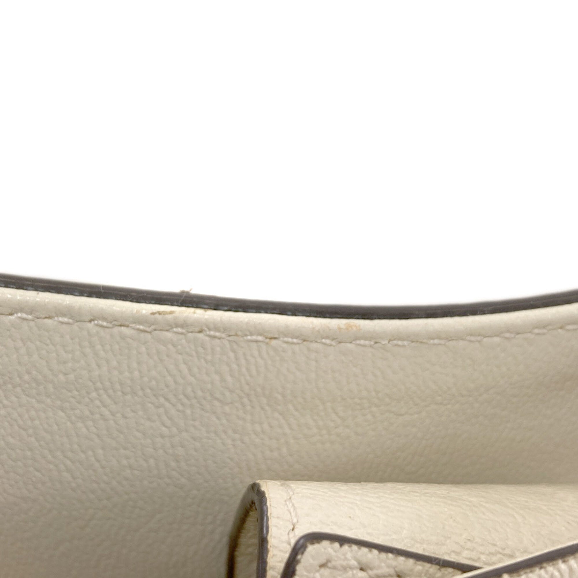 Gucci Cream Leather Tote Bag (Pre-Owned)