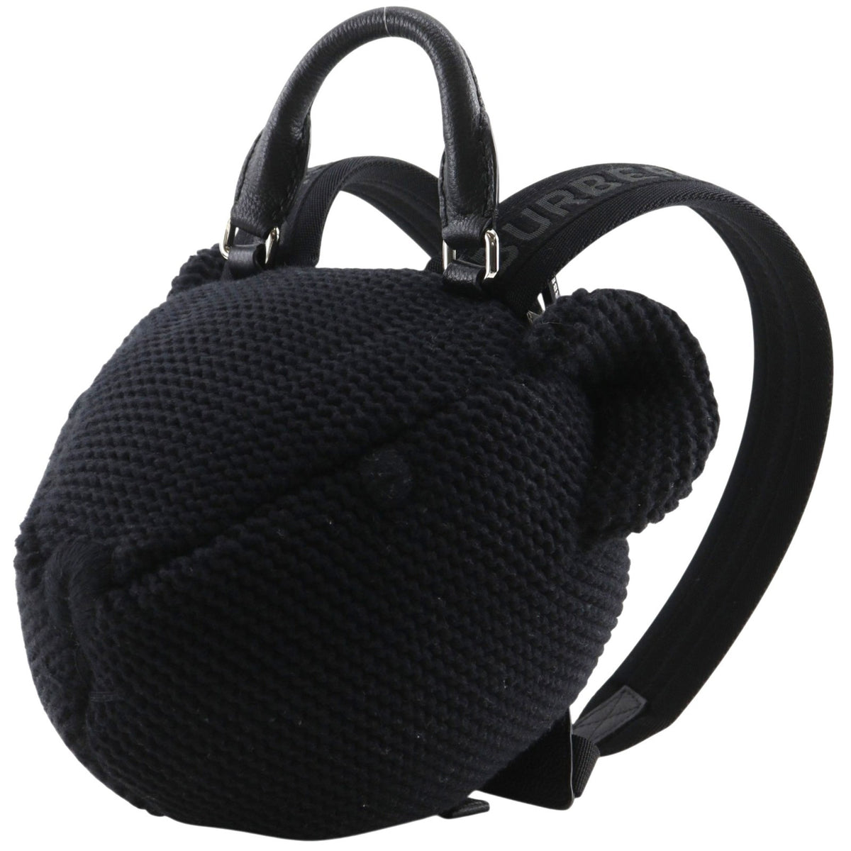 Burberry Black Cotton Backpack (Pre-Owned)