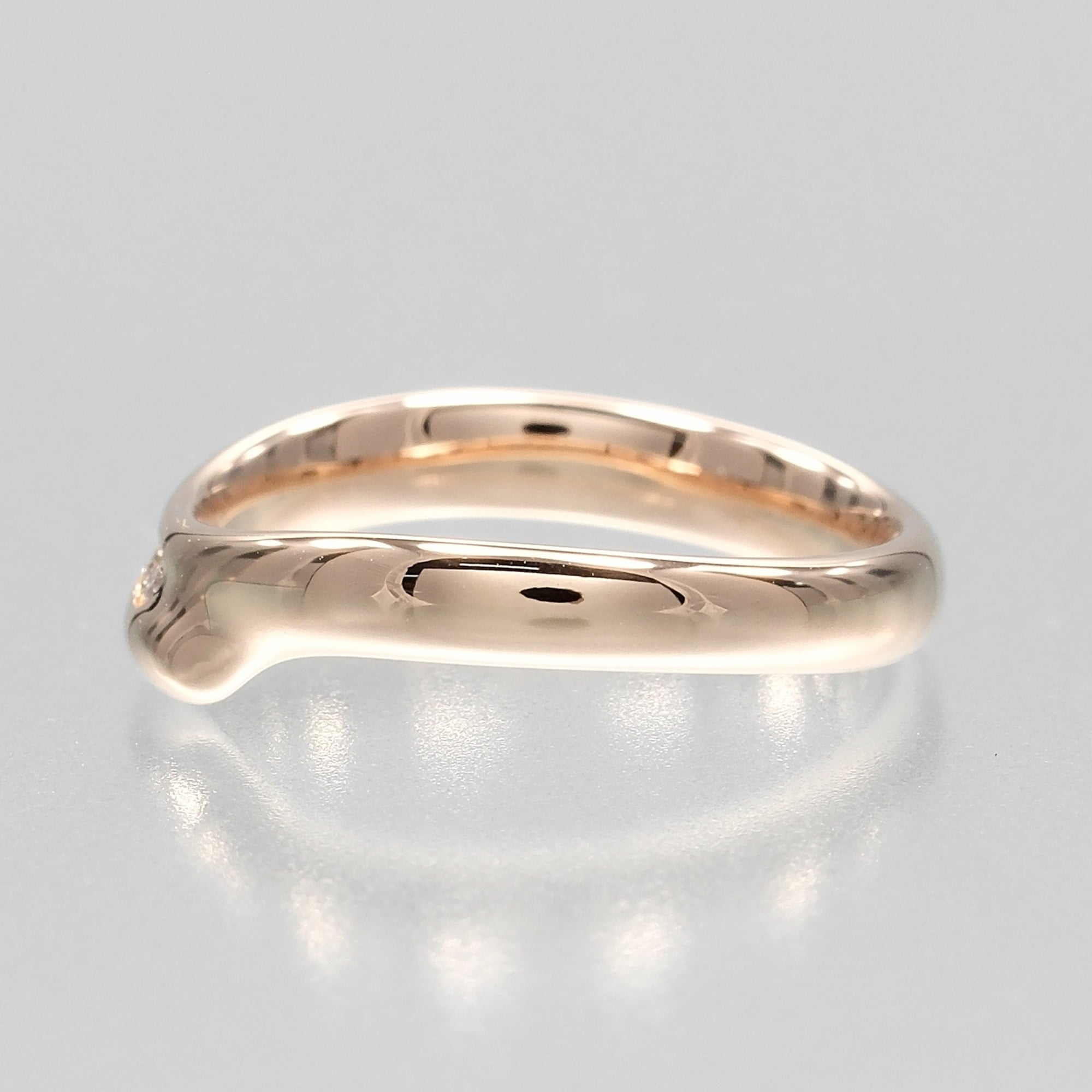 Tiffany Pink Gold Pink Gold (18K) Band Ring (Pre-Owned)