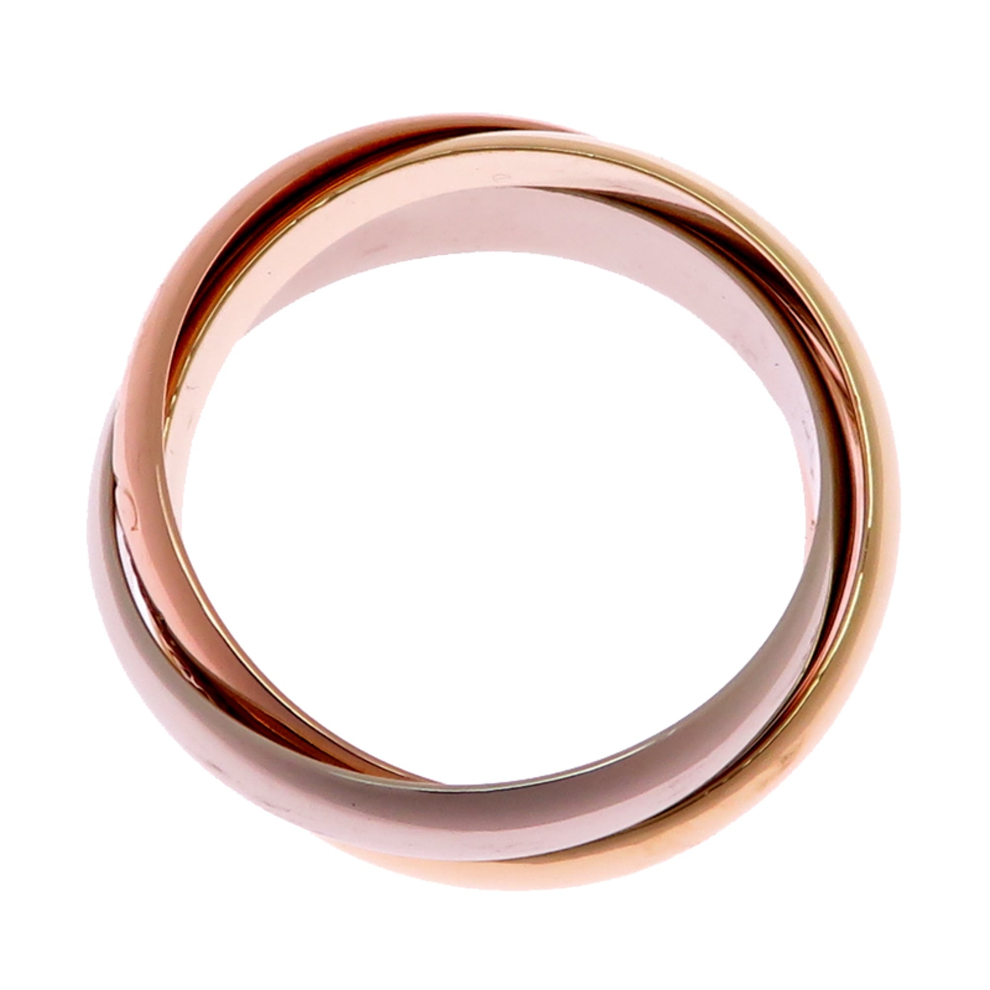 Cartier Yellow Gold (18K) Pink Gold (18K) White Gold (18K) Band Ring (Pre-Owned)