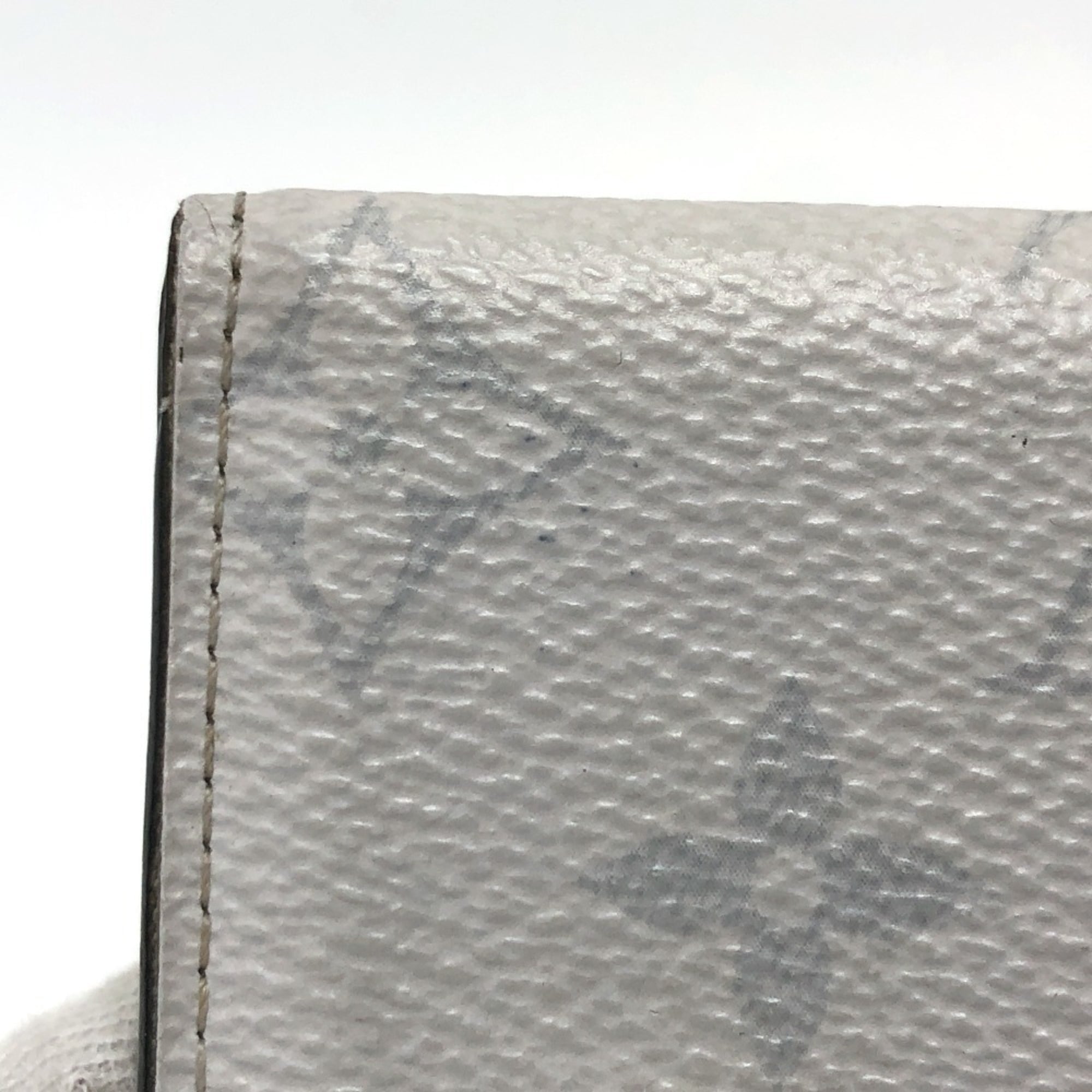 Louis Vuitton Monogram White Monogram Wallet (Tri-Fold) (Pre-Owned)