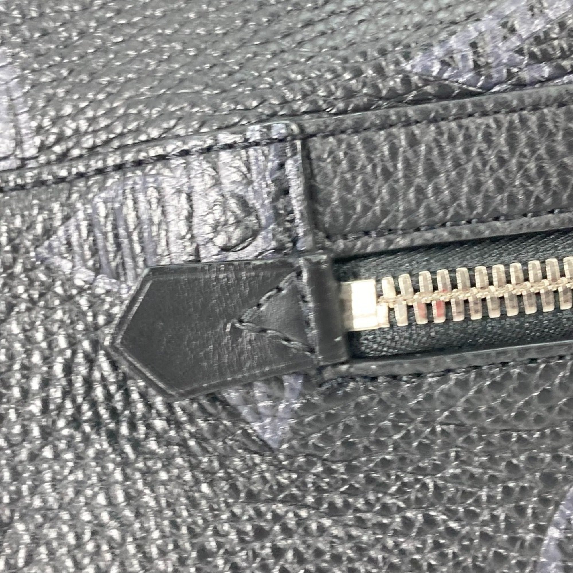 Louis Vuitton Black Leather Backpack (Pre-Owned)
