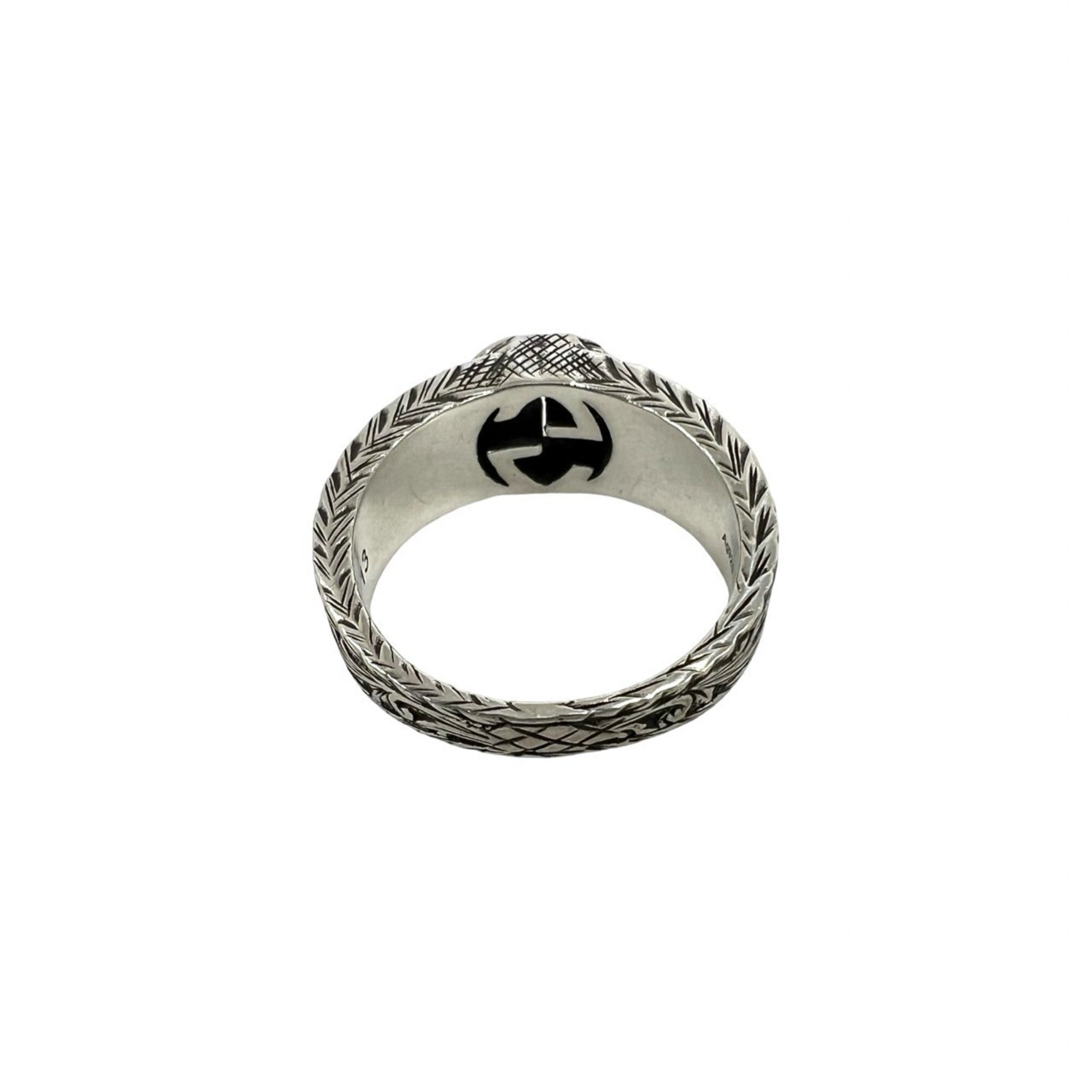 Gucci Silver Silver 925 Band Ring (Pre-Owned)