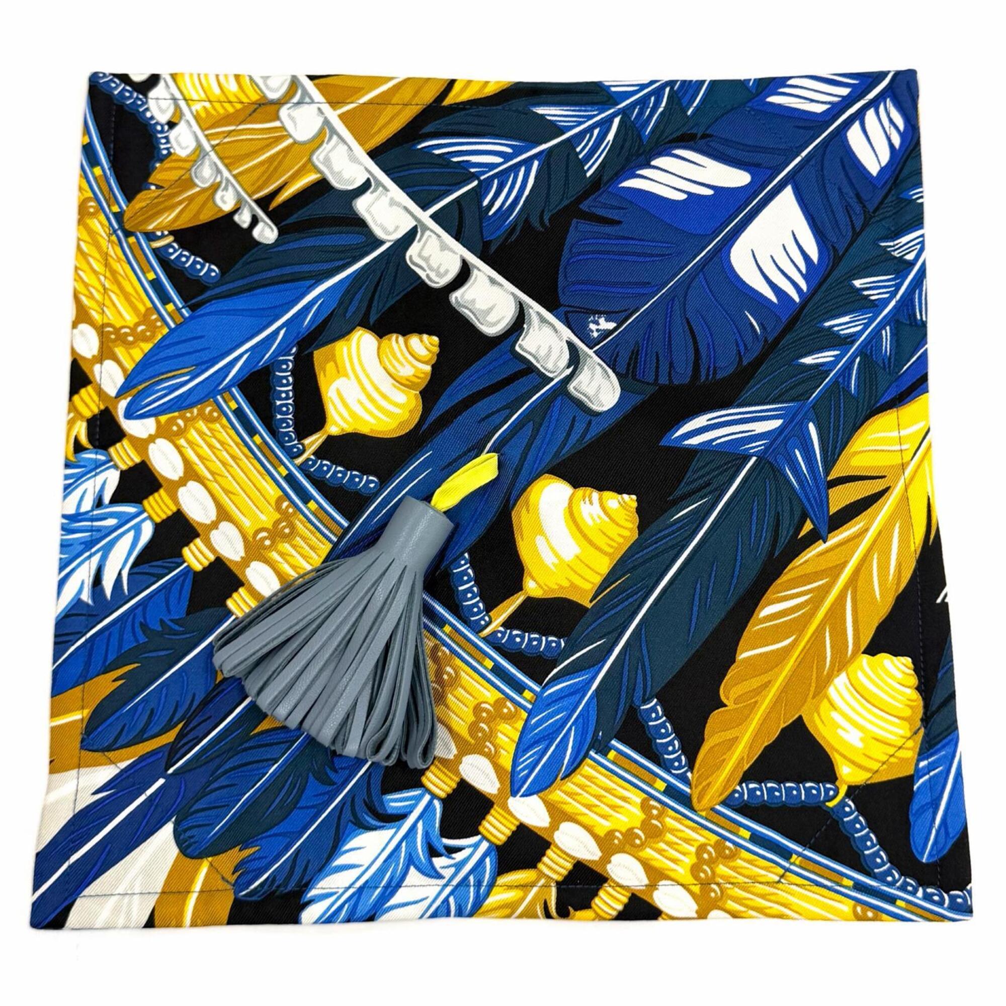 Hermes Multi-Color Silk Pouch (Pre-Owned)