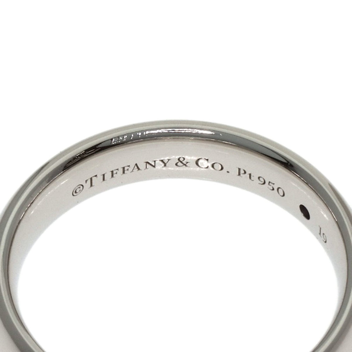Tiffany Platinum 950 Band Ring (Pre-Owned)
