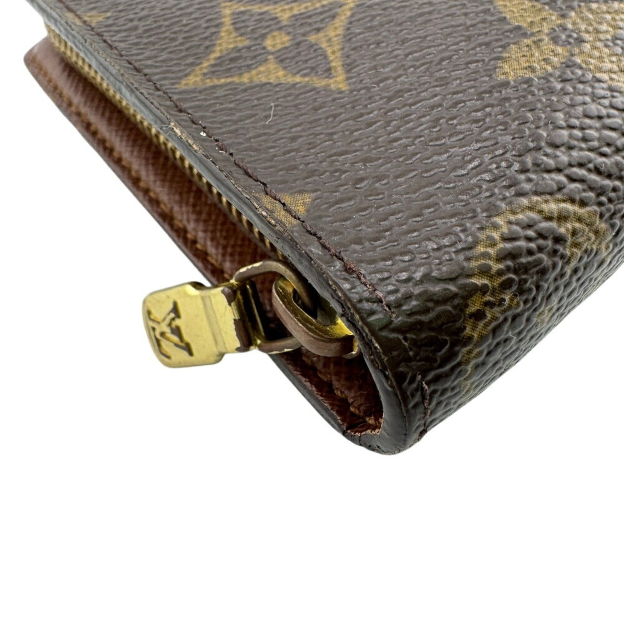 Louis Vuitton Brown Monogram Monogram Long Wallet (Bi-Fold) (Pre-Owned)