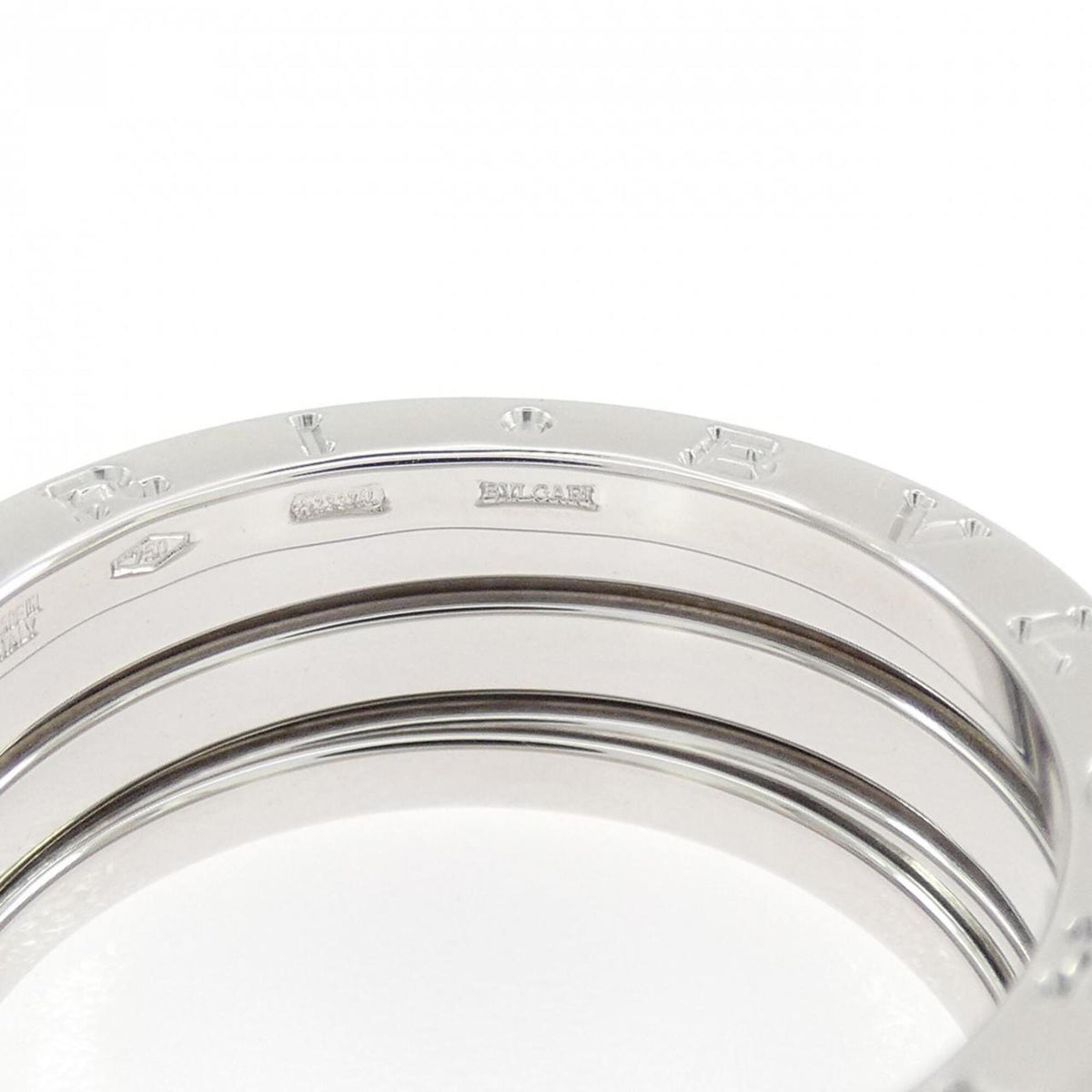 Bvlgari White Gold (18K) Band Ring (Pre-Owned)