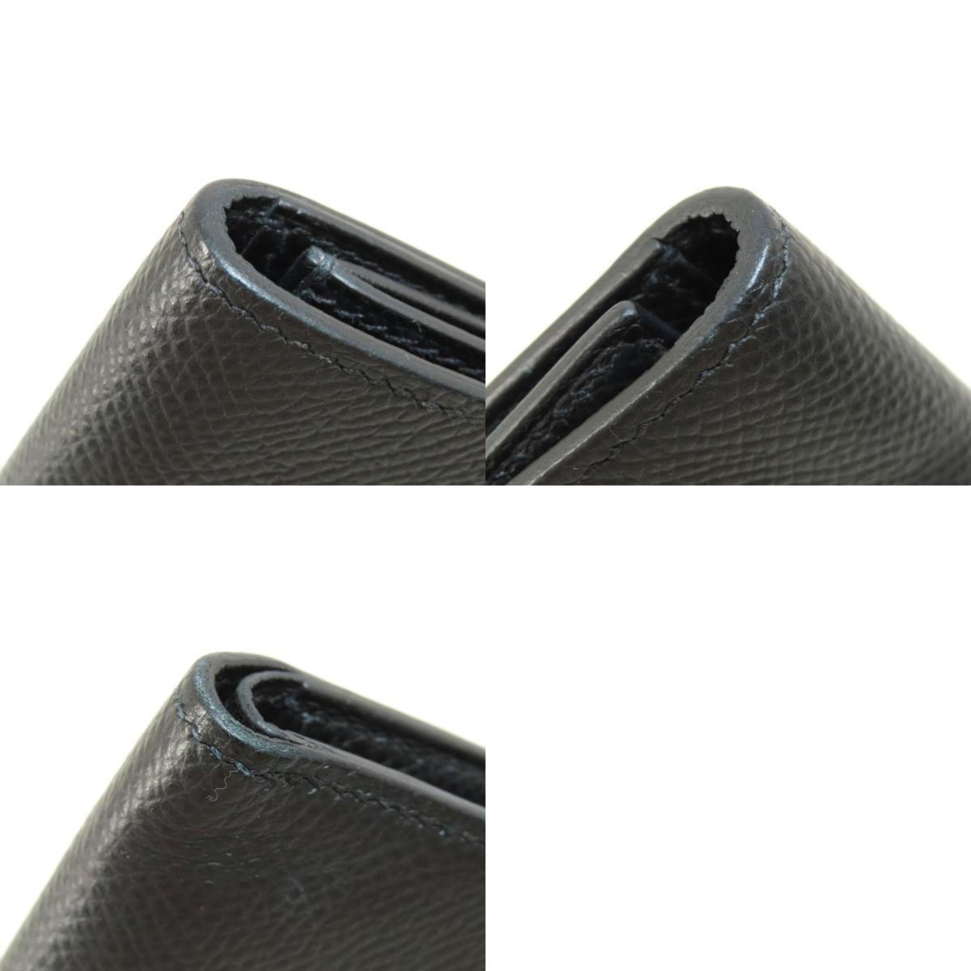 Hermes Black Epsom Leather Wallet (Bi-Fold) (Pre-Owned)