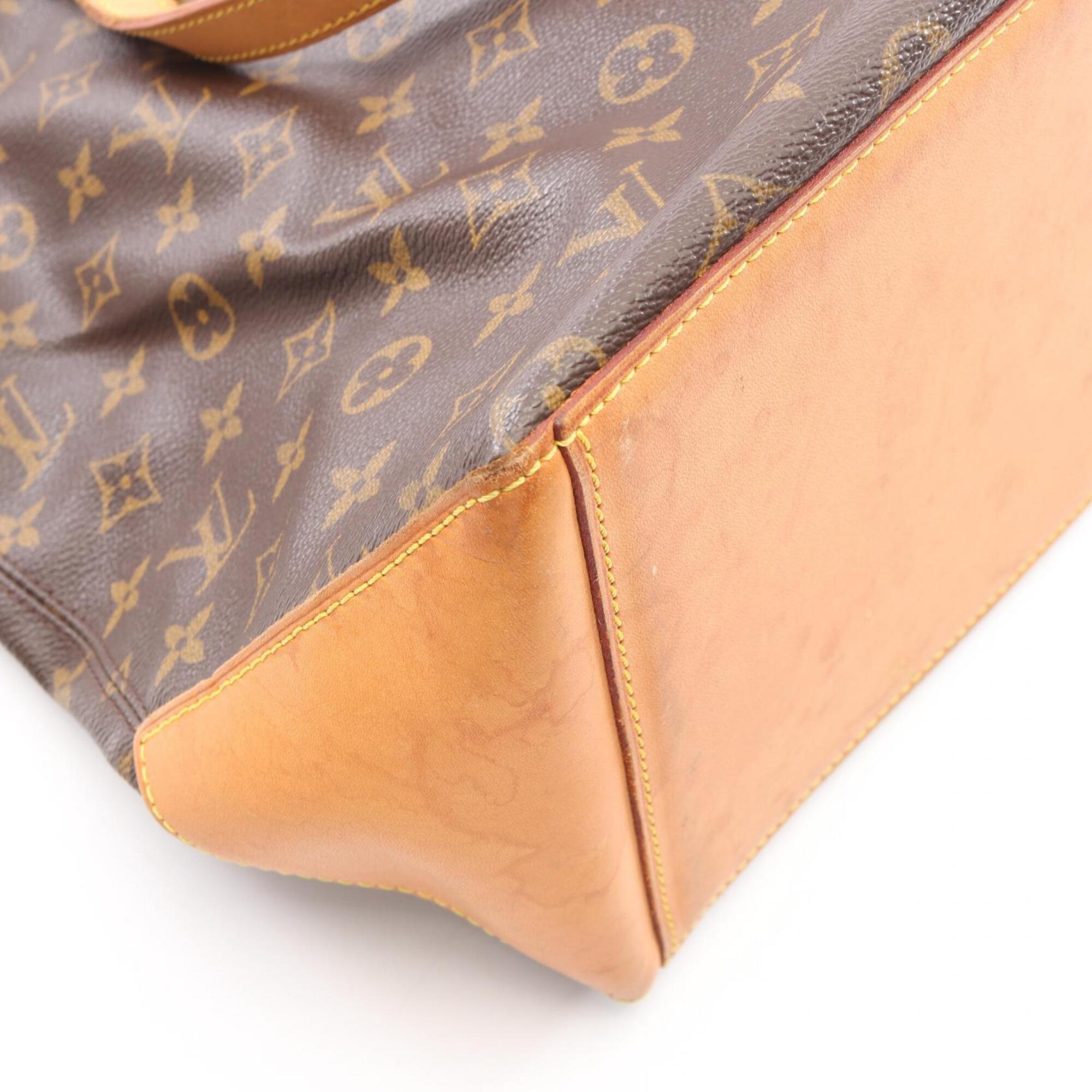 Louis Vuitton Brown Monogram Monogram Leather Handbag Tote Bag (Pre-Owned)