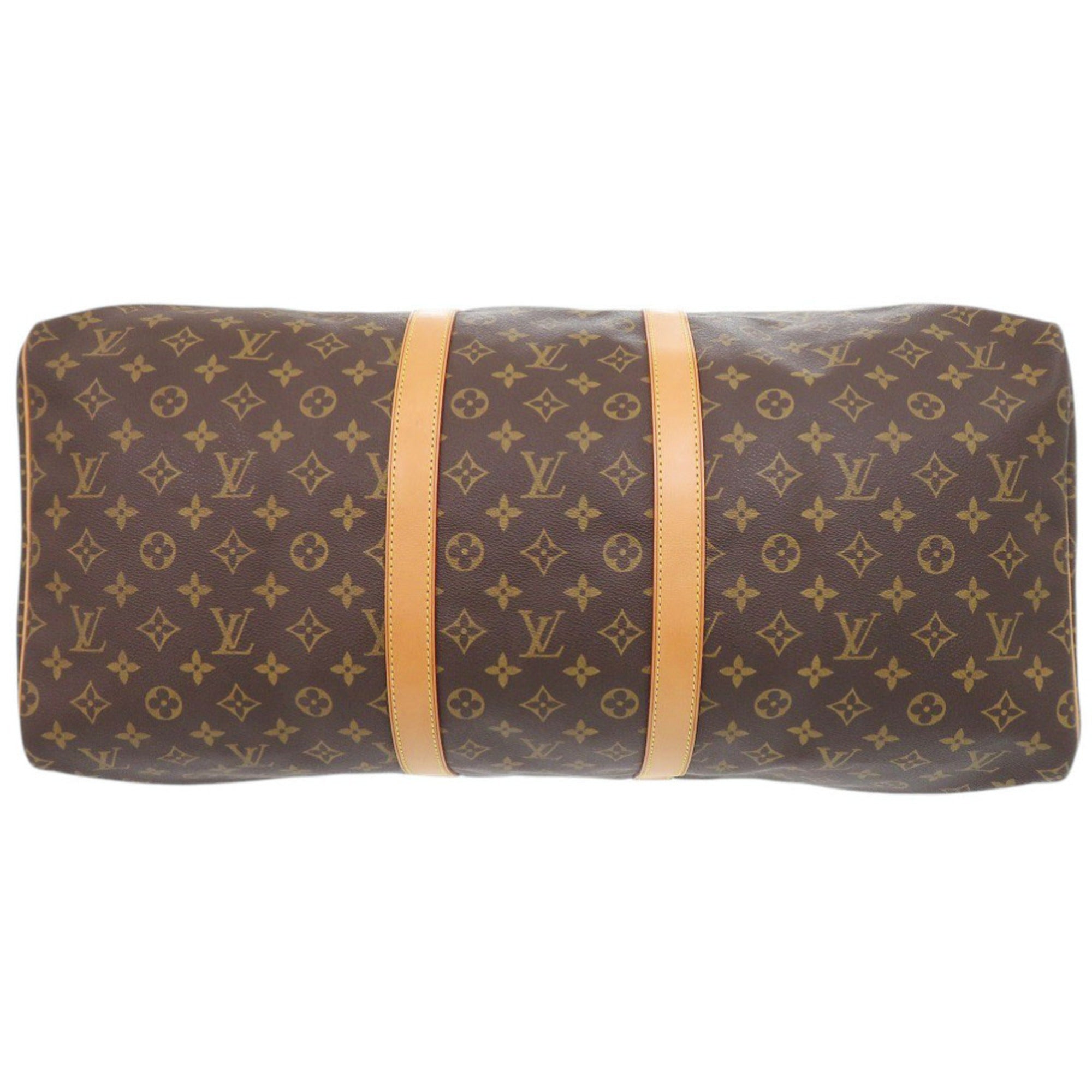Louis Vuitton Monogram Brown Monogram Canvas Boston Bag (Pre-Owned)
