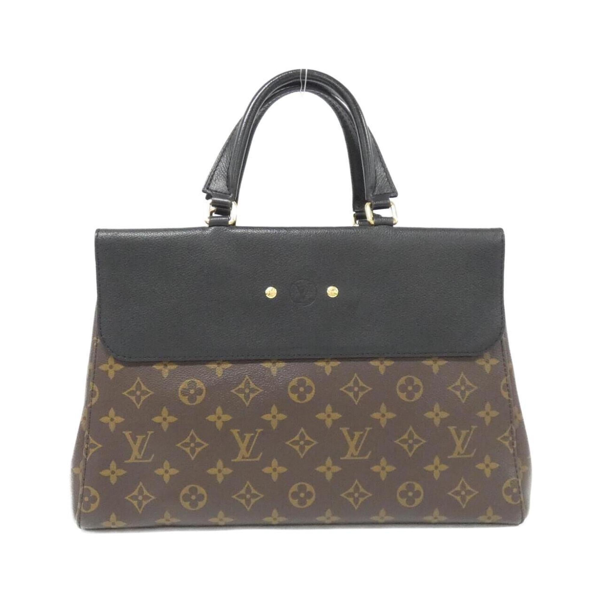 Louis Vuitton Monogram Black Marron Monogram Monogram Leather Handbag (Pre-Owned)